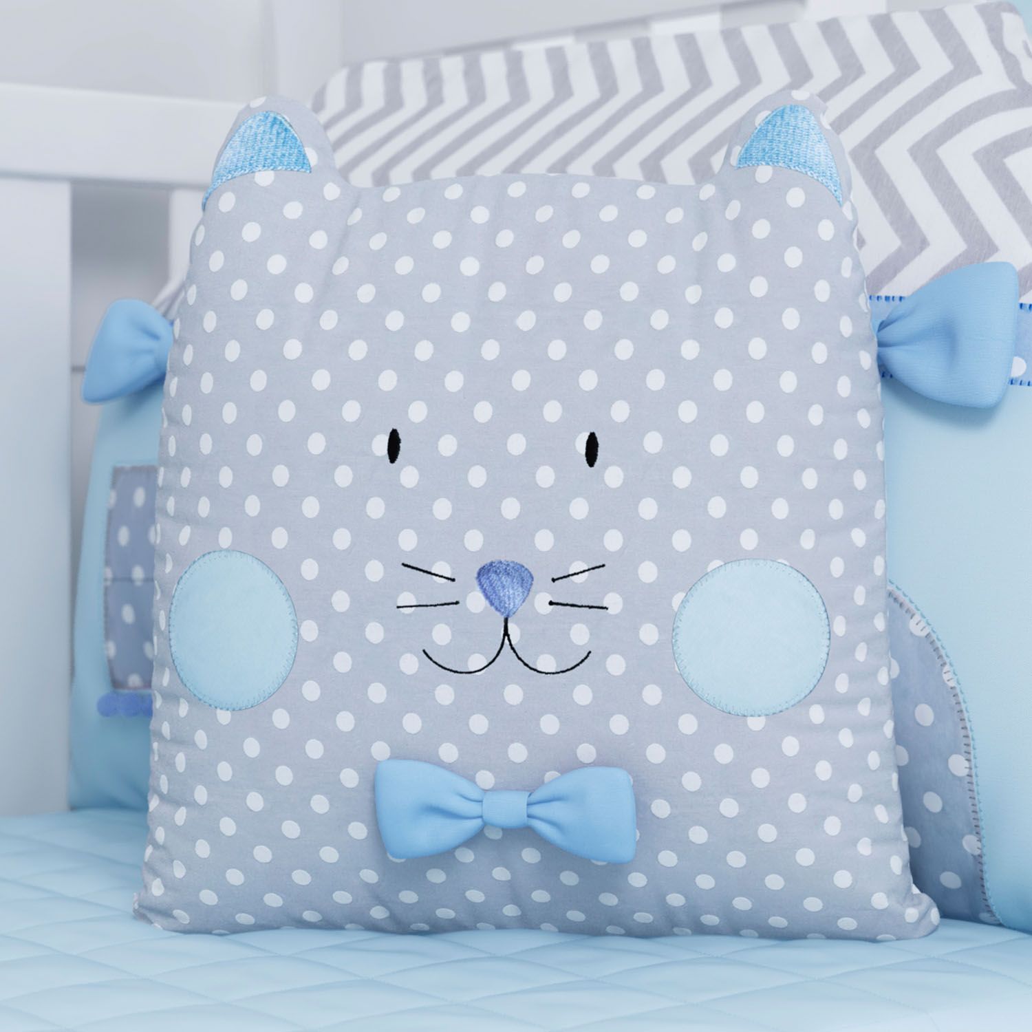 Almofada Amiguinha Gatinha 32cm