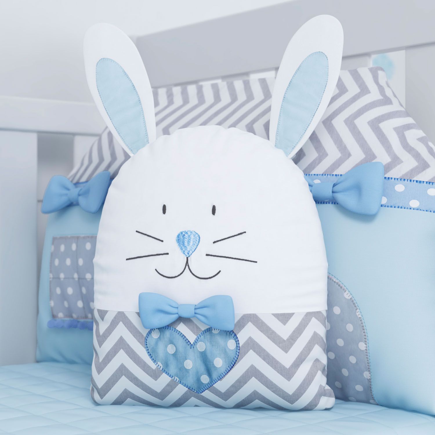 Almofada Amiguinha Coelhinha 32cm