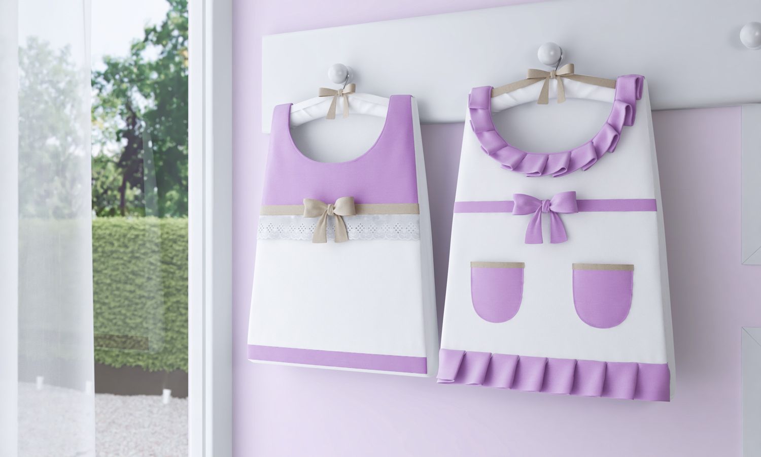 Porta Fraldas Alice Rosa