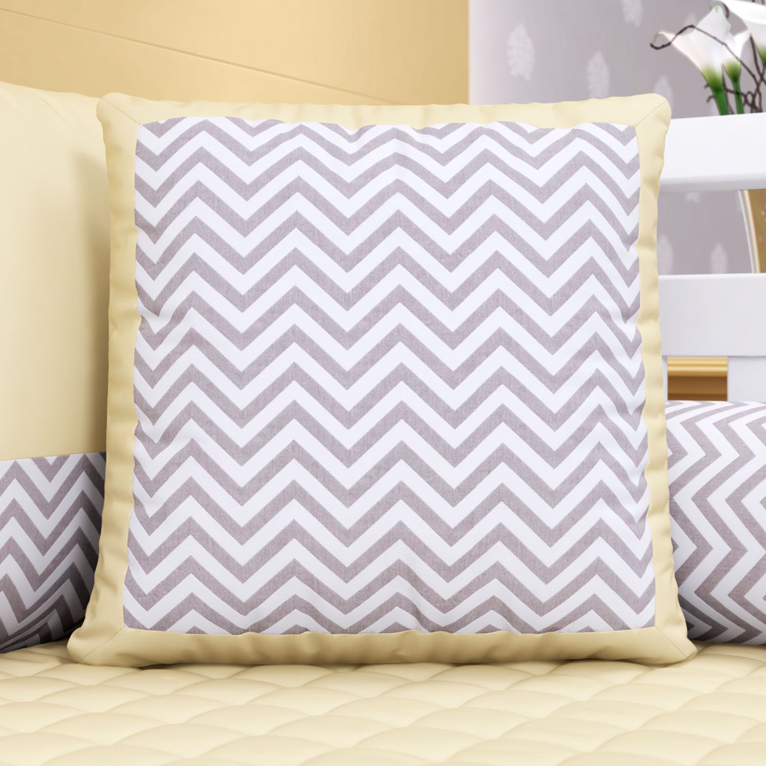 Almofada Chevron Amiguinhas 38cm