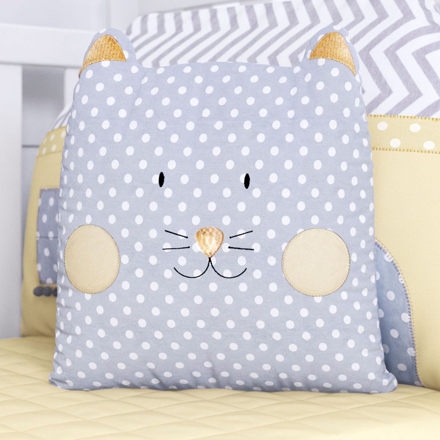 Almofada Amiguinha Gatinha 32cm