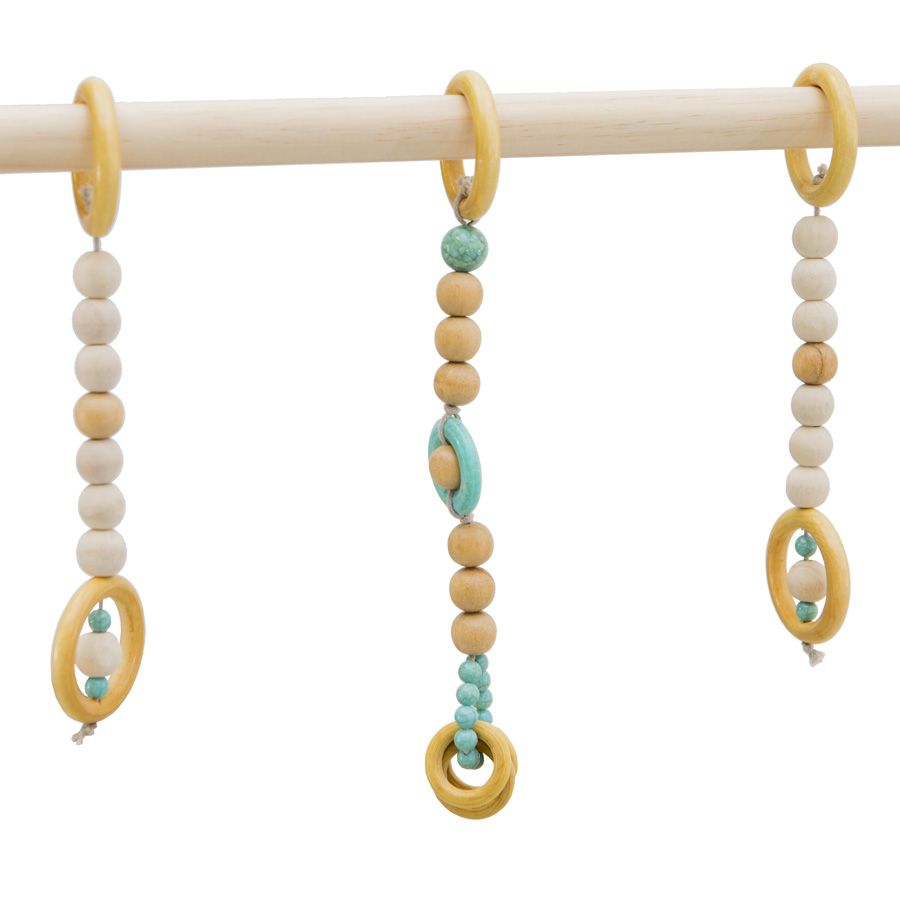 Móbile Bolinhas de Madeira