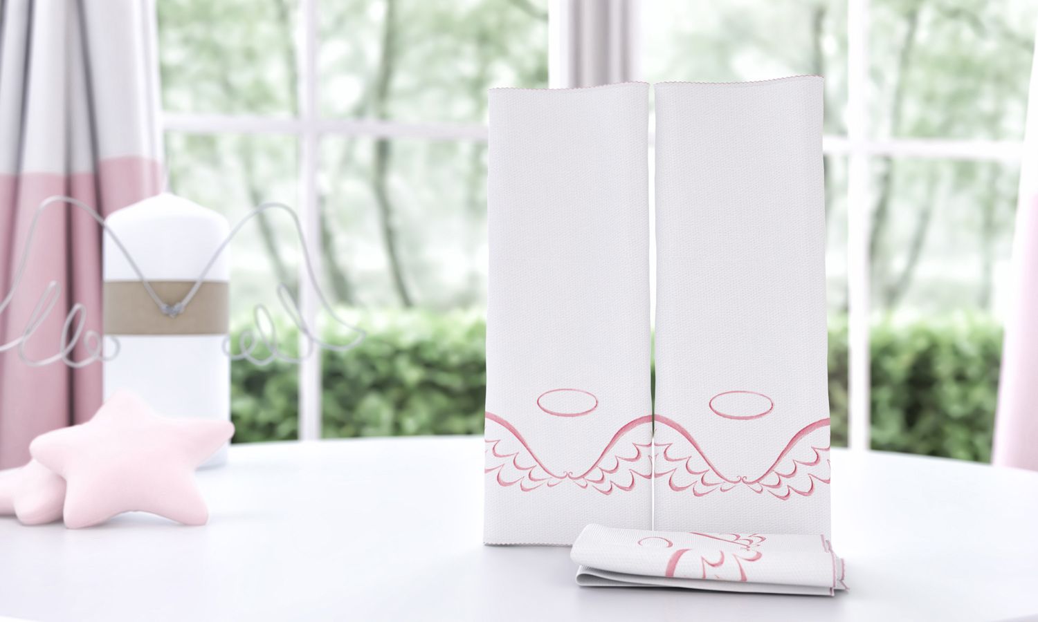 Jogo de Fraldas de Boca Malha Anjo