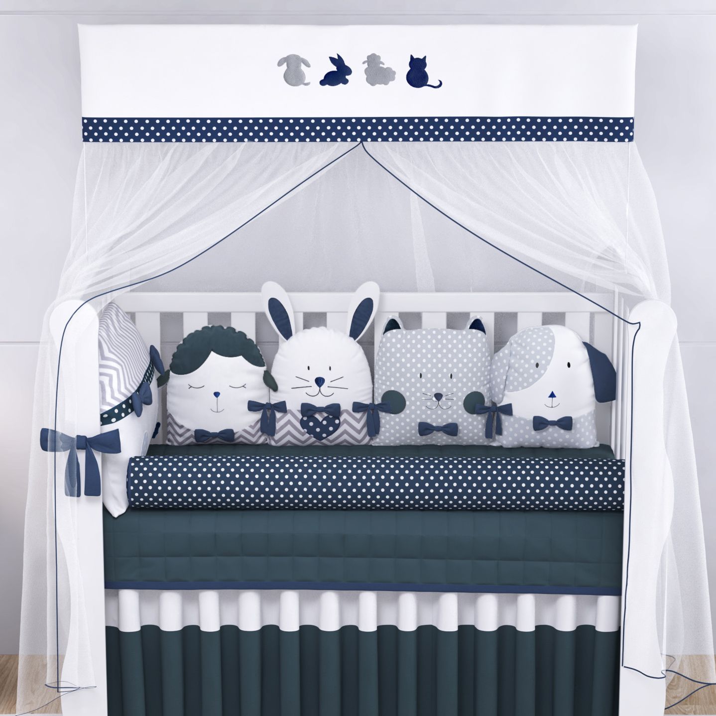 Kit Berço Amiguinhas