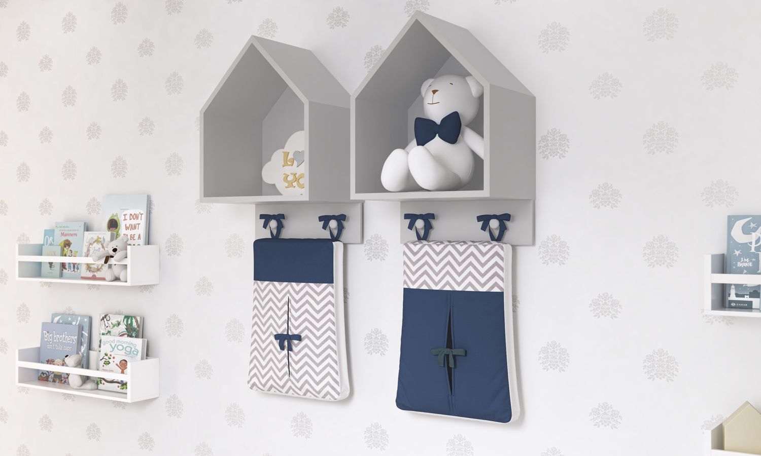 Porta Fraldas Amiguinhos