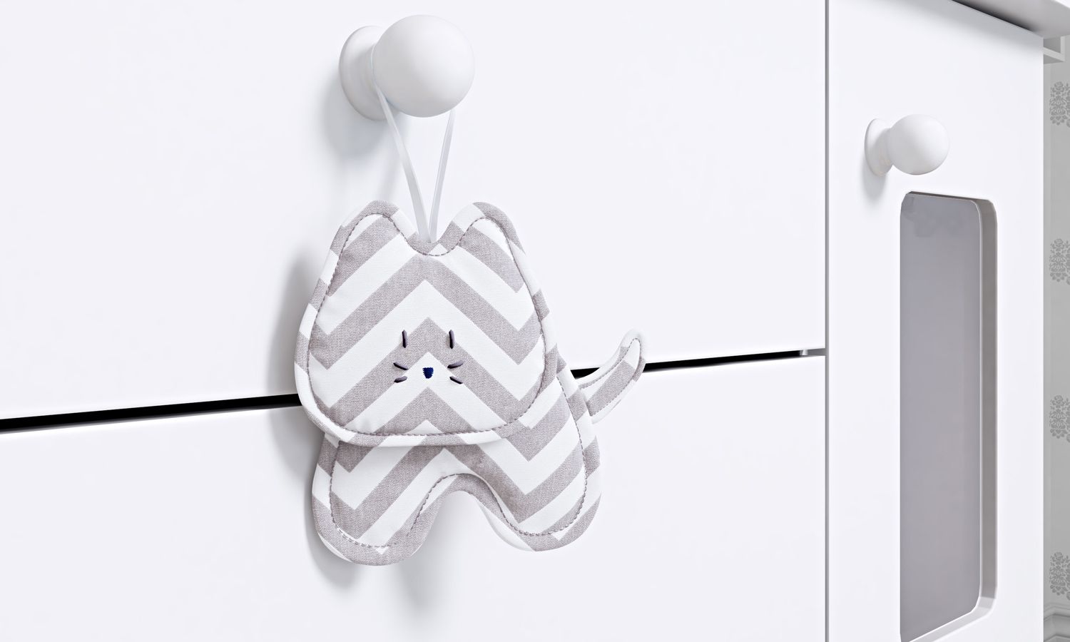 Enfeite para Puxador Gatinha Amiguinhas