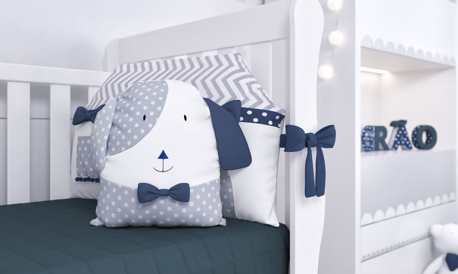 Almofada Amiguinha Cachorrinha 32cm