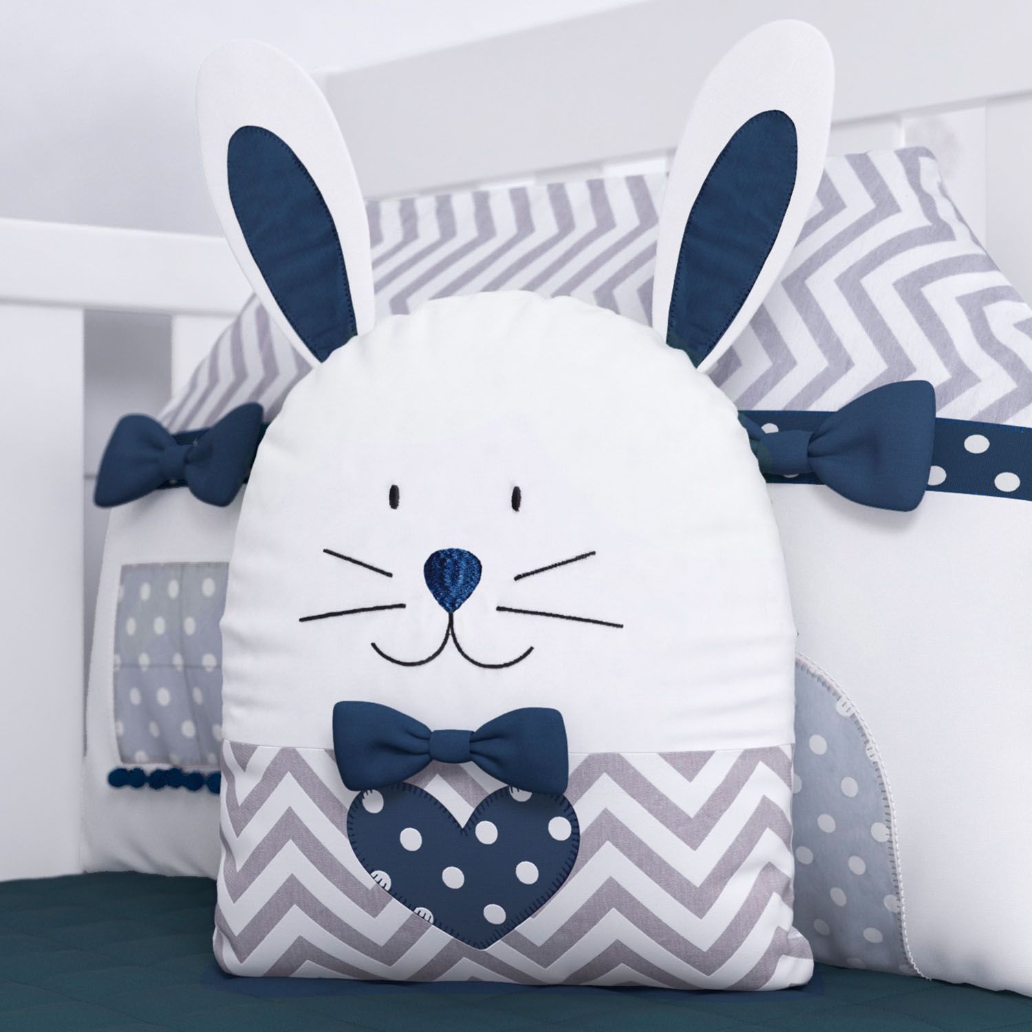 Almofada Amiguinha Coelhinha 32cm