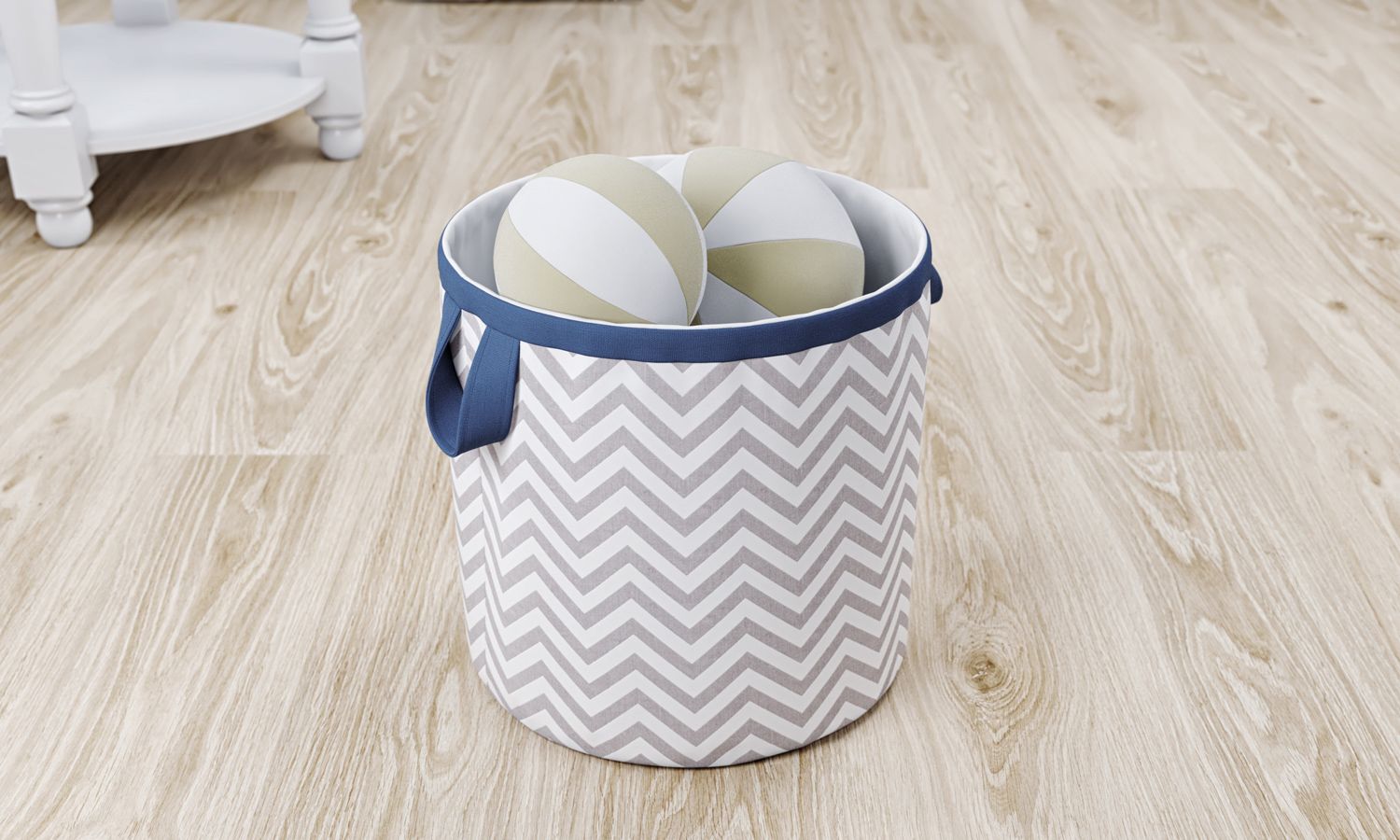 Cesto Organizador para Brinquedos Amiguinhas 35cm