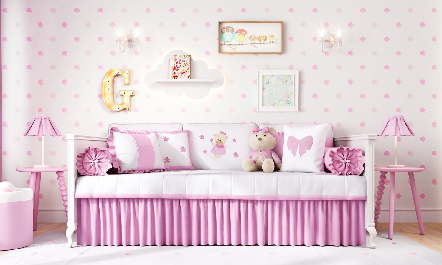 Kit Cama Babá Ursinha Bebê