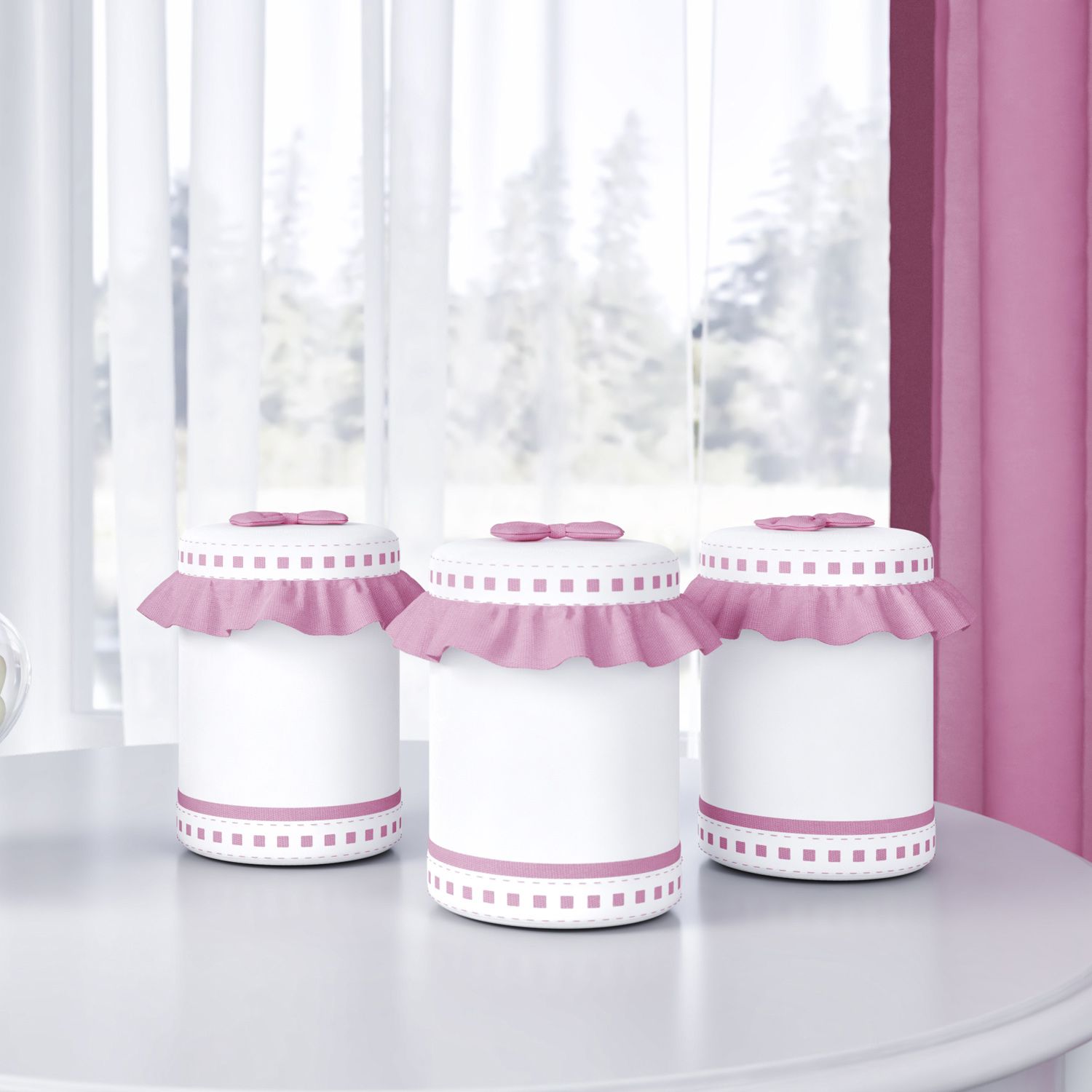 Jogo de Potes Ursinho Bebê