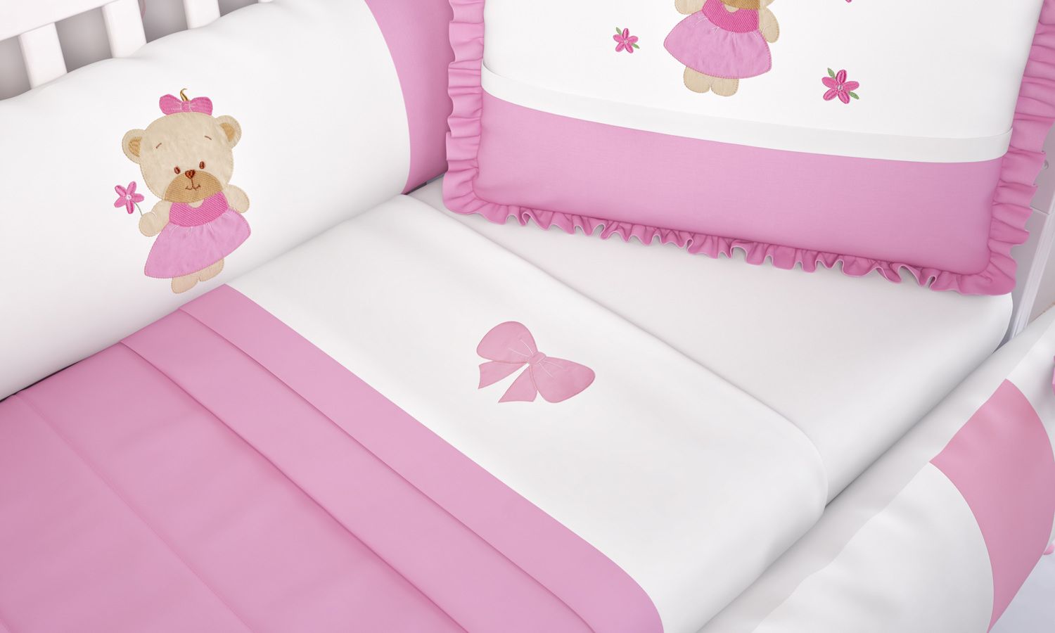 Kit Berço Ursinha Bebê