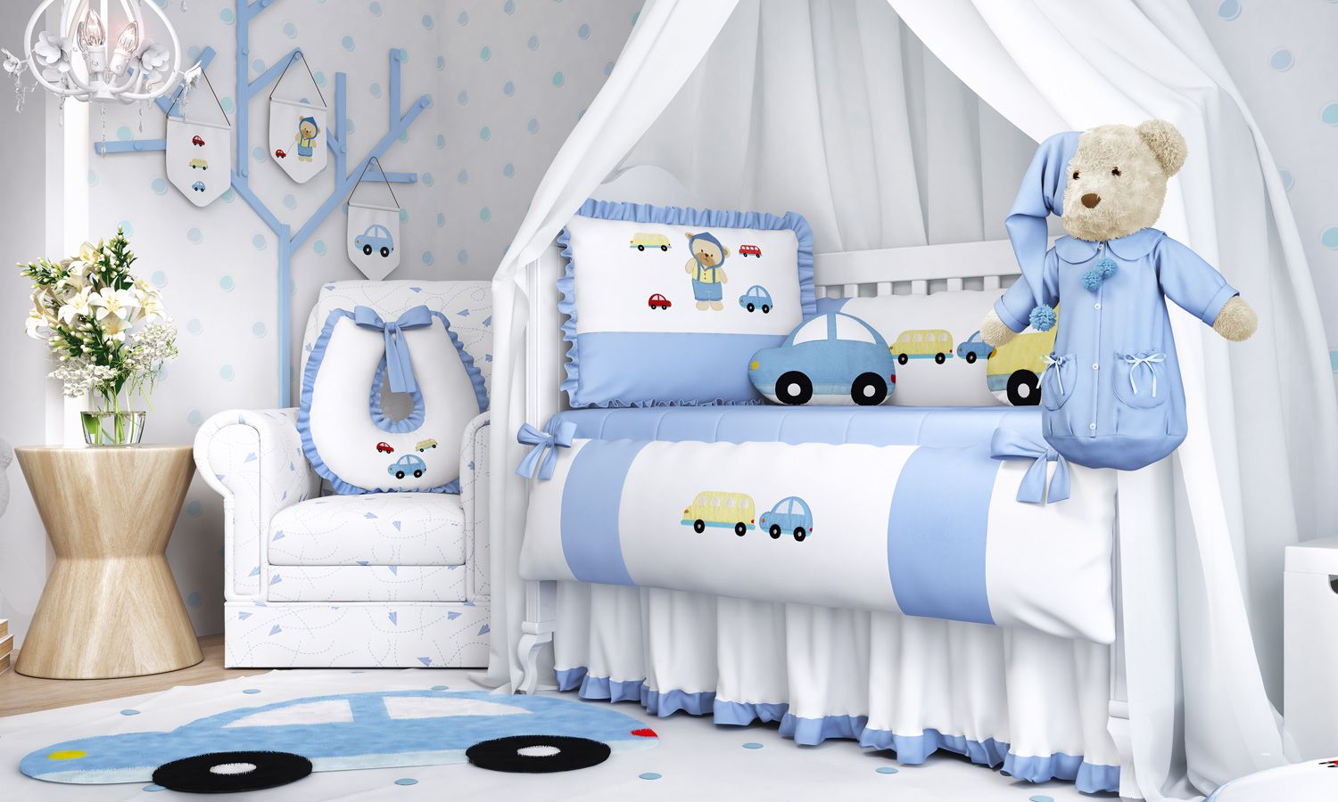 Kit Berço Ursinho Bebê