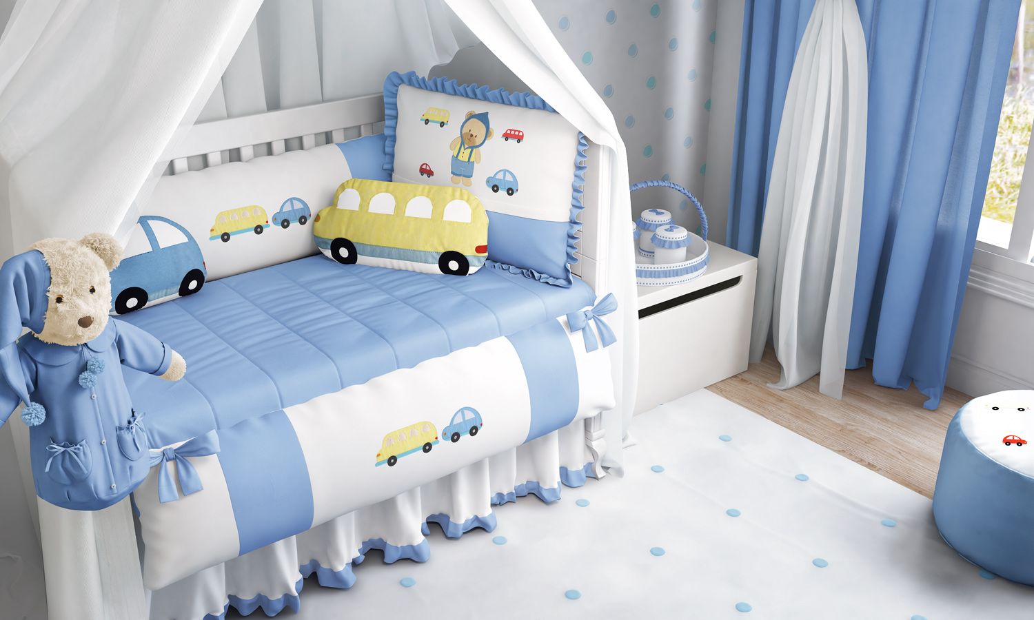 Kit Berço Ursinho Bebê