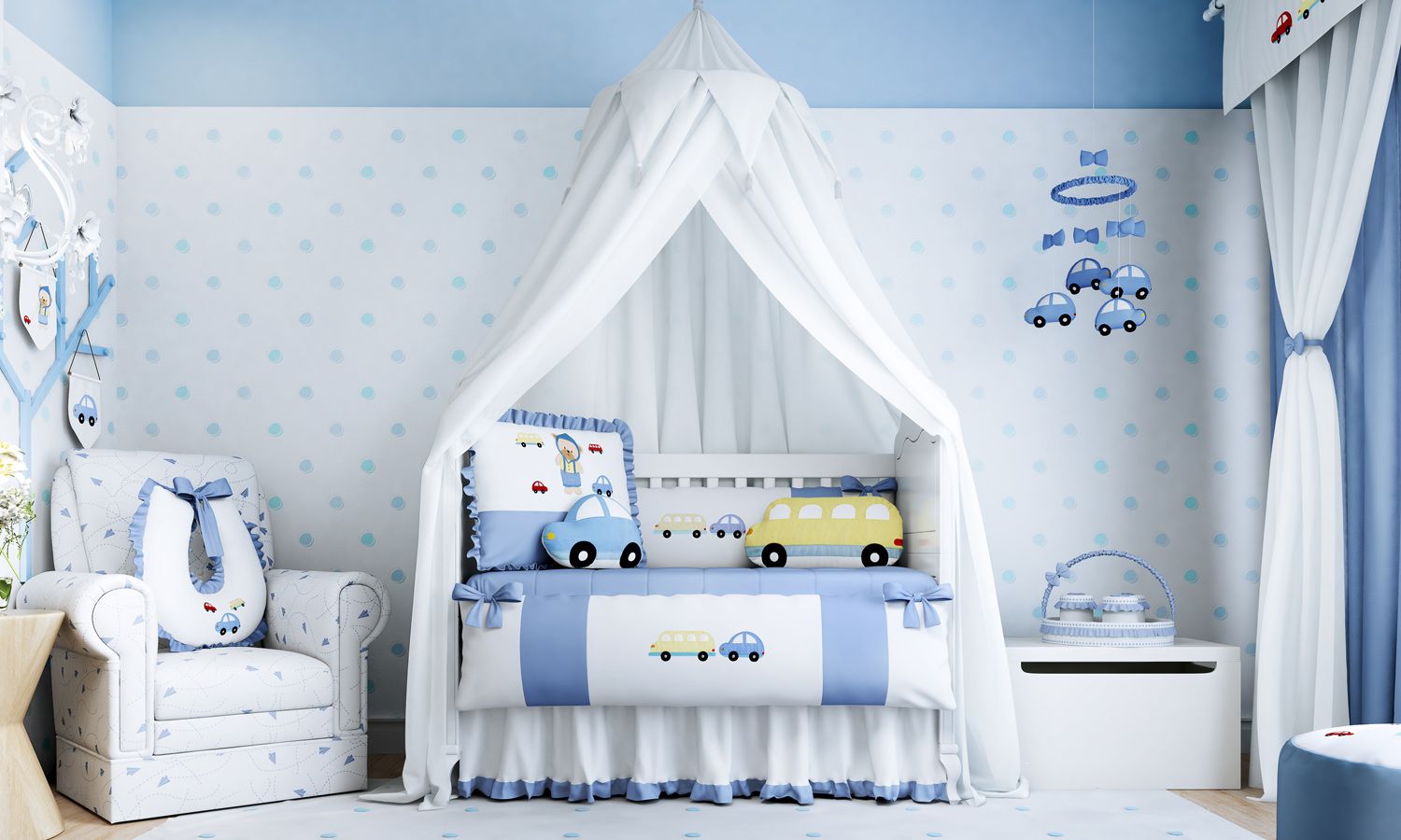 Kit Berço Ursinho Bebê