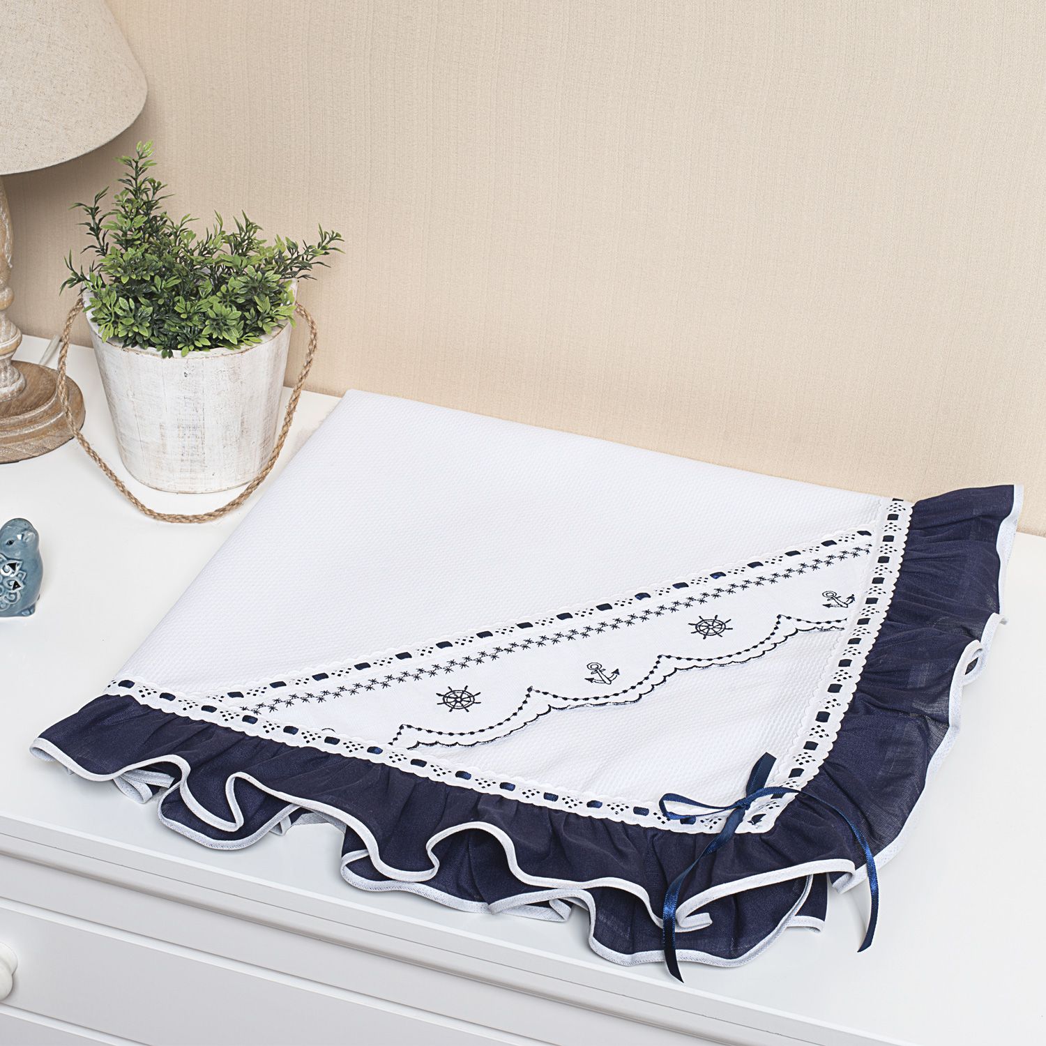 Manta Leme Marinho 86cm