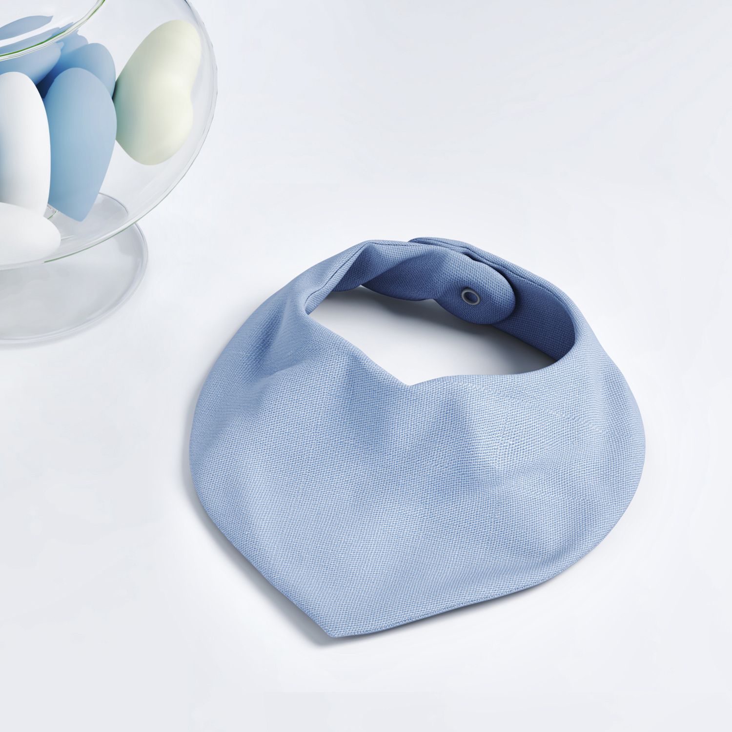 Babador Bandana Azul