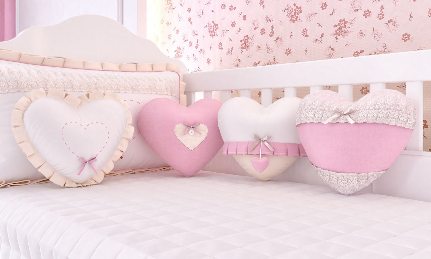 Kit Berço Coração