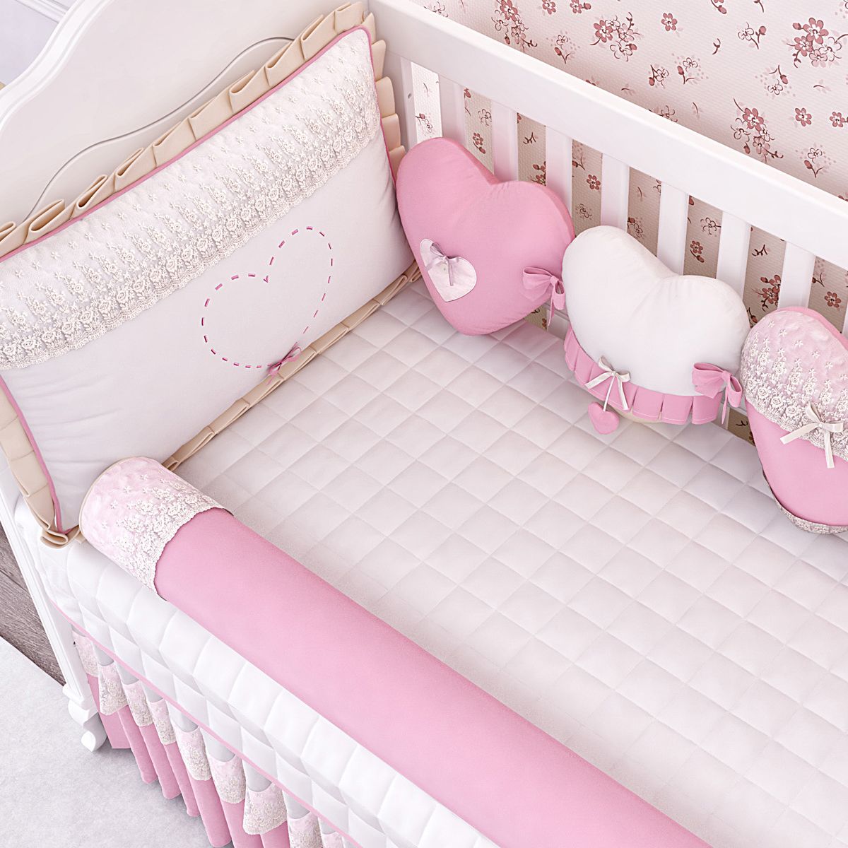 Kit Berço Coração