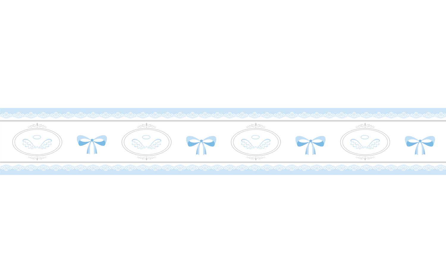 Faixa Adesiva de Parede Anjo Rosa