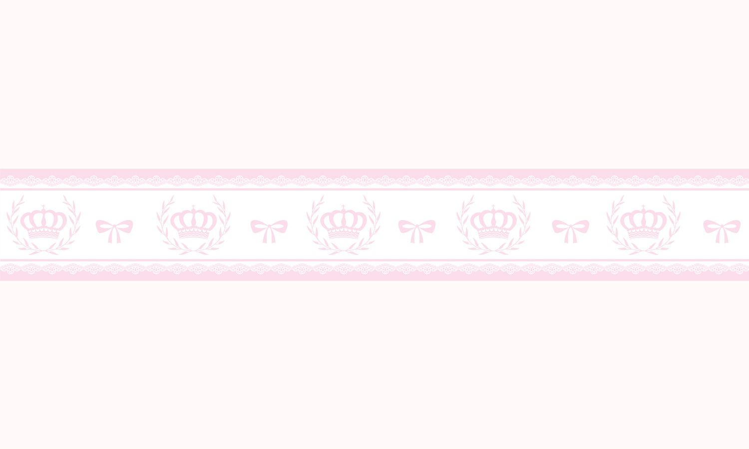 Faixa Adesiva de Parede Majestade Rosa