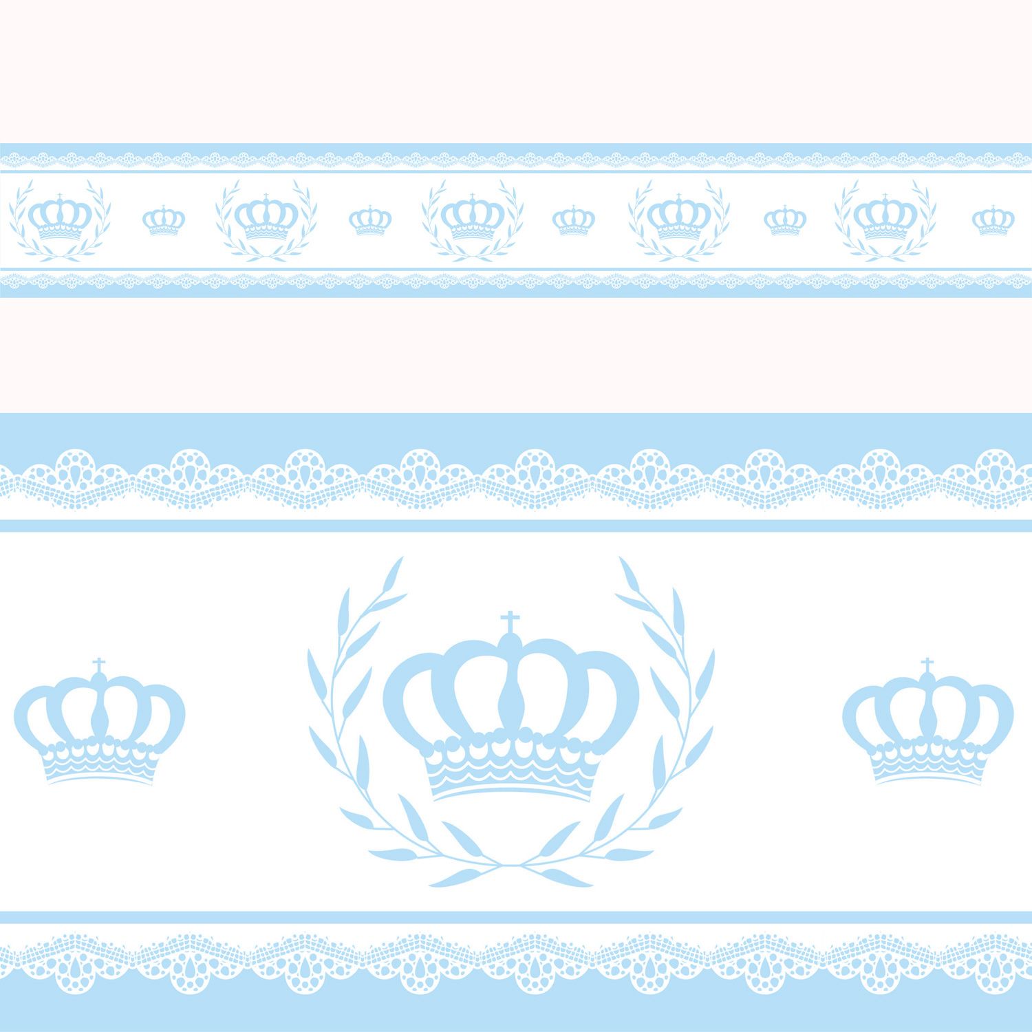 Faixa Adesiva de Parede Majestade Rosa