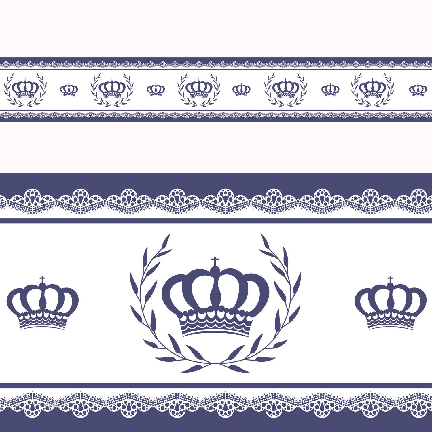 Faixa Adesiva de Parede Majestade Rosa