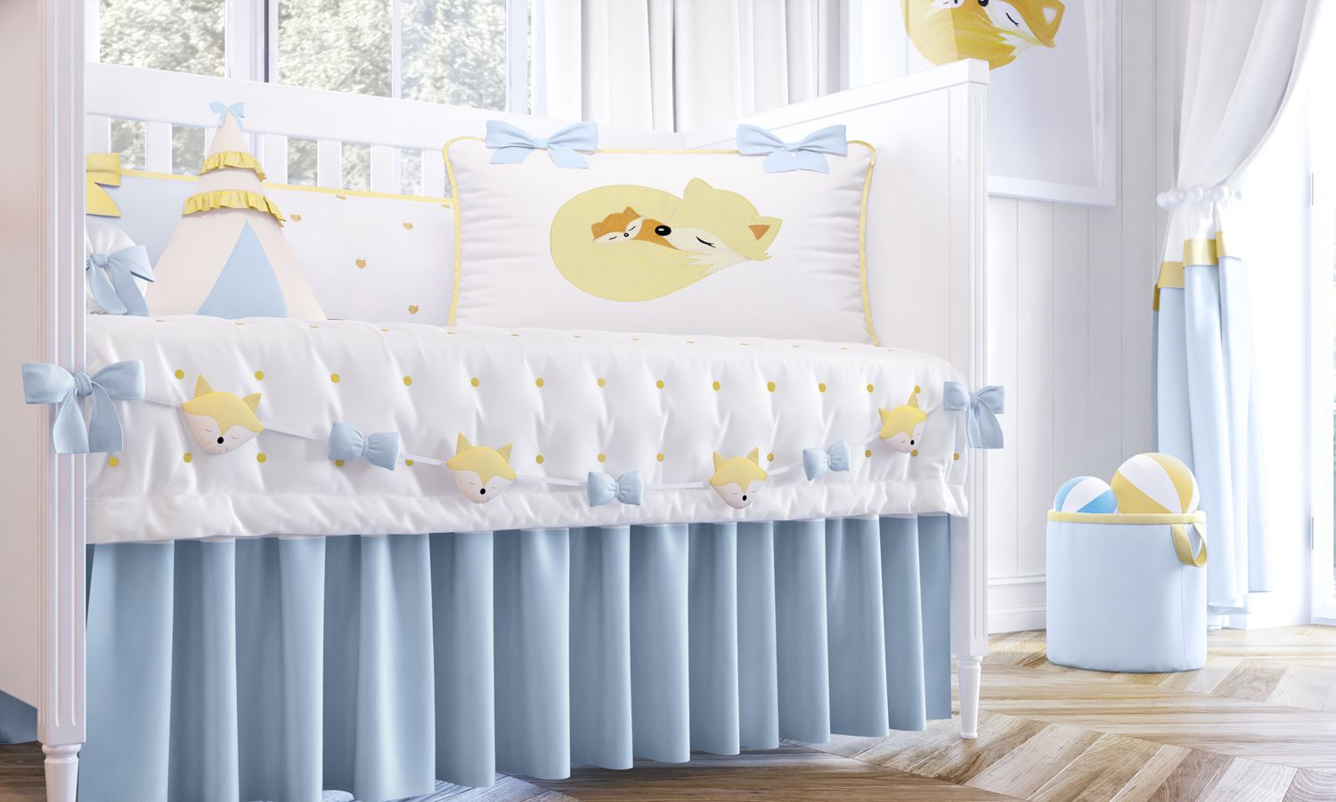 Kit Berço Raposinha