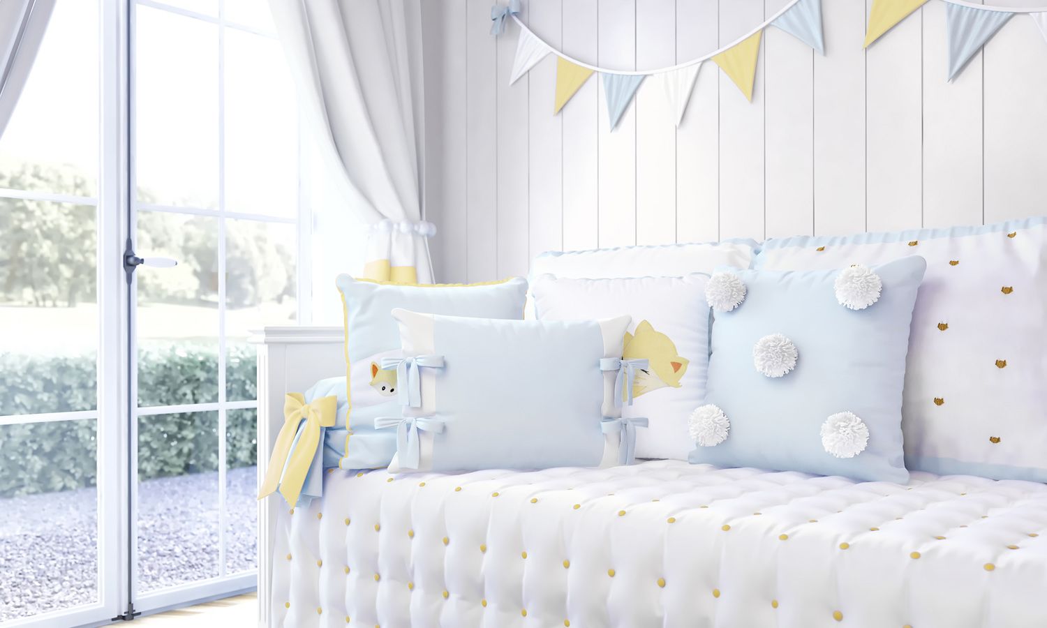 Kit Cama Babá Raposinha