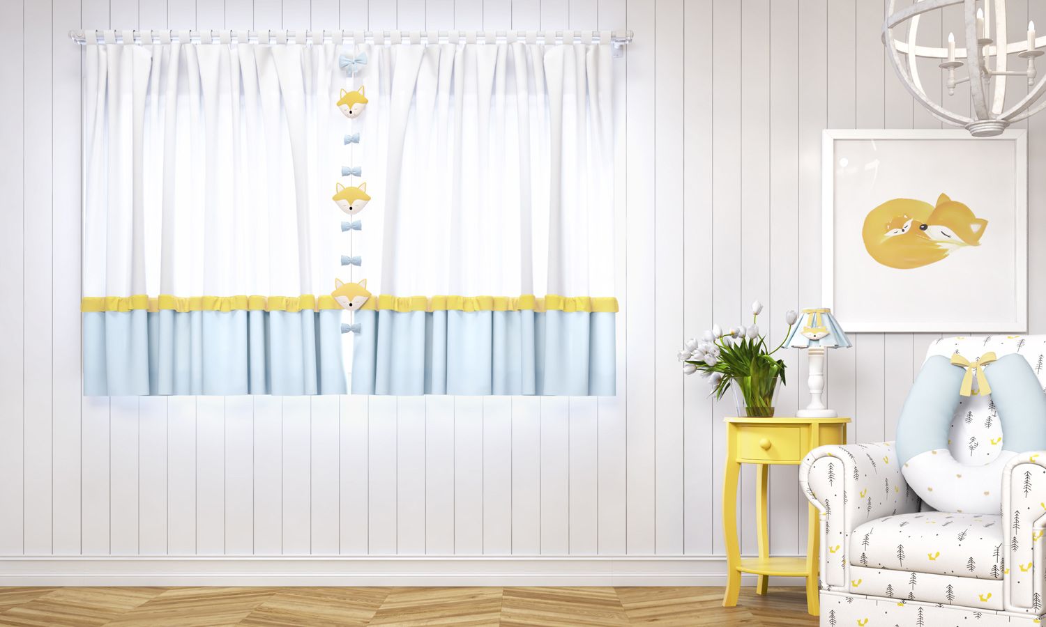 Cortina Raposinha 1,50m