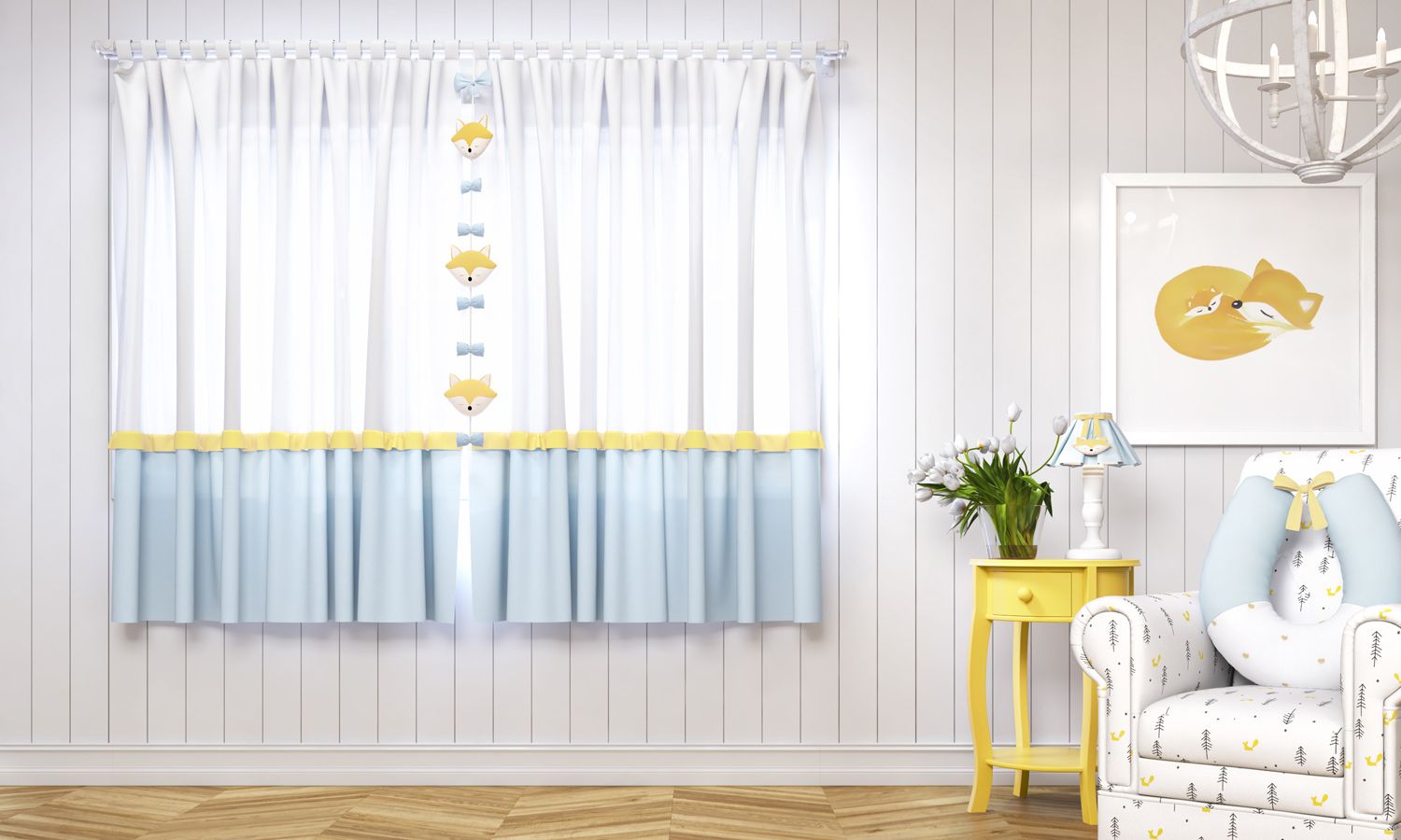 Cortina Raposinha 1,50m