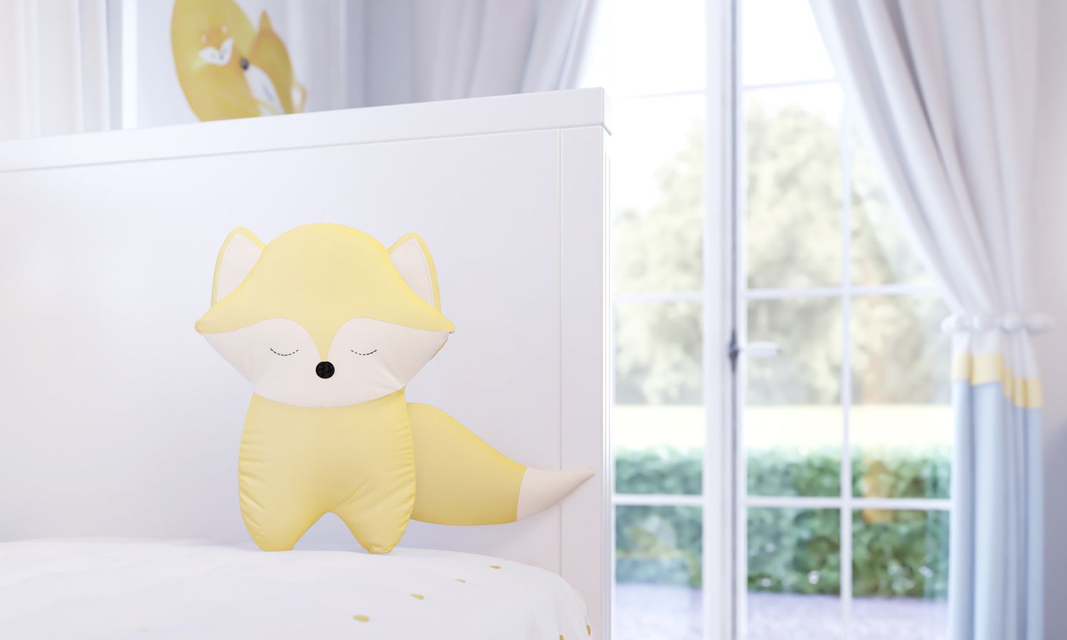 Almofada Naninha Raposinha 28cm