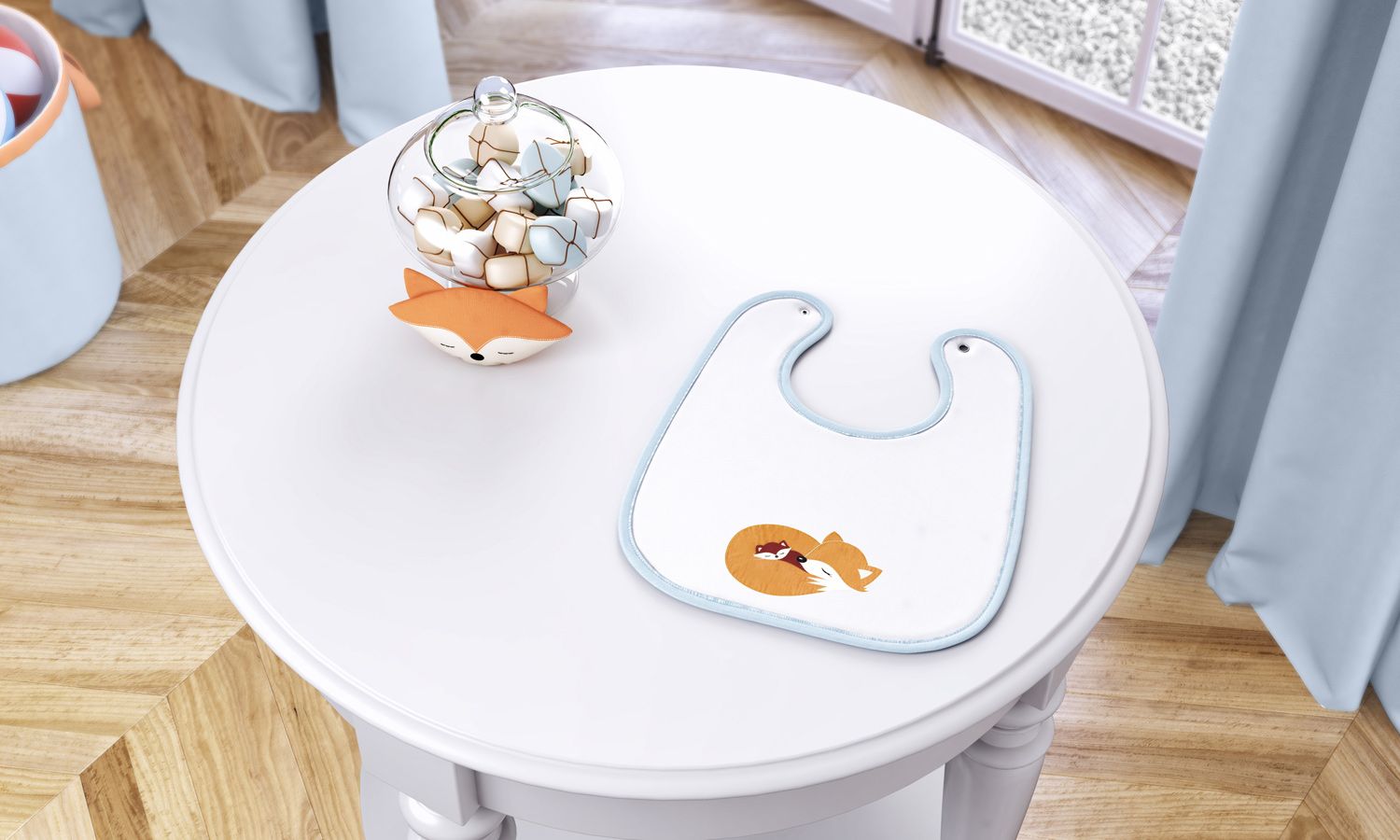 Babador Raposinha Laranja