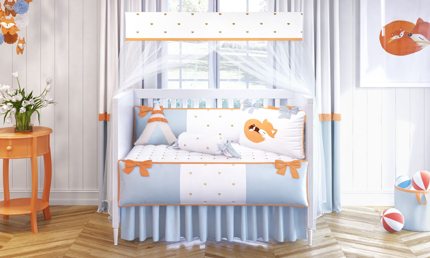 Kit Berço Raposinha