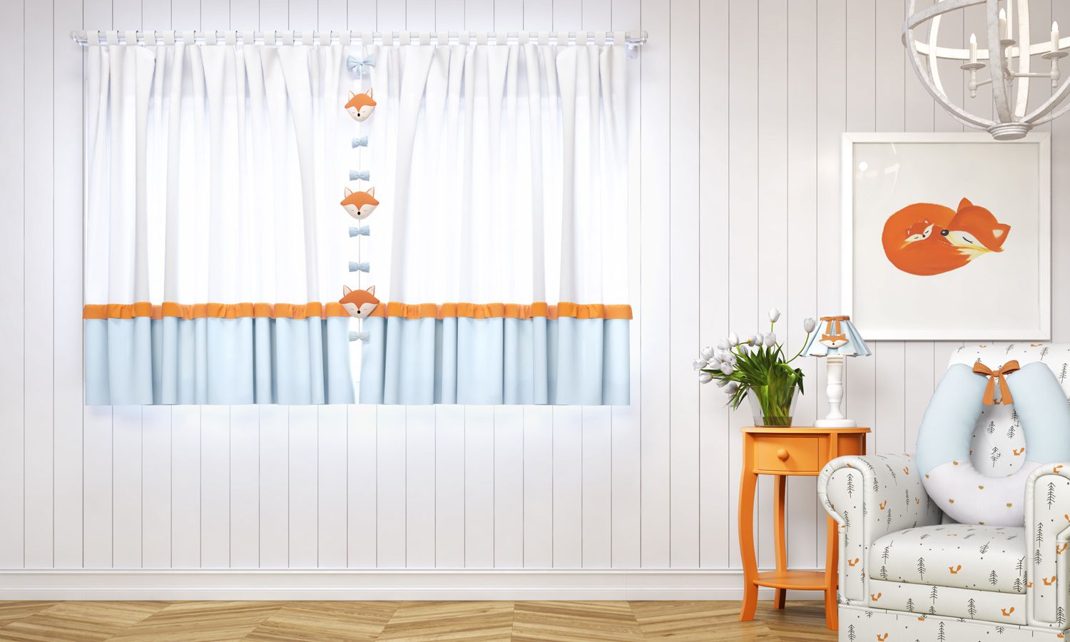 Cortina Raposinha 1,50m