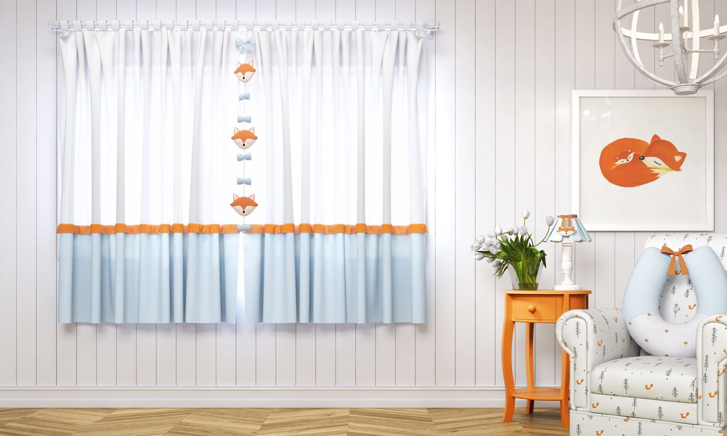 Cortina Raposinha 1,50m