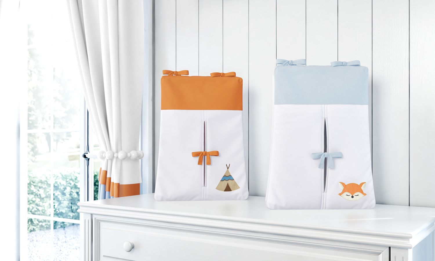 Porta Fraldas Raposa