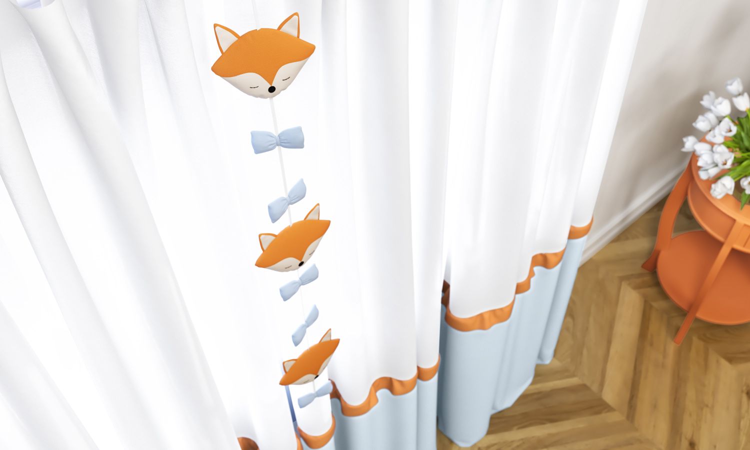 Pêndulo Cortina Raposinha