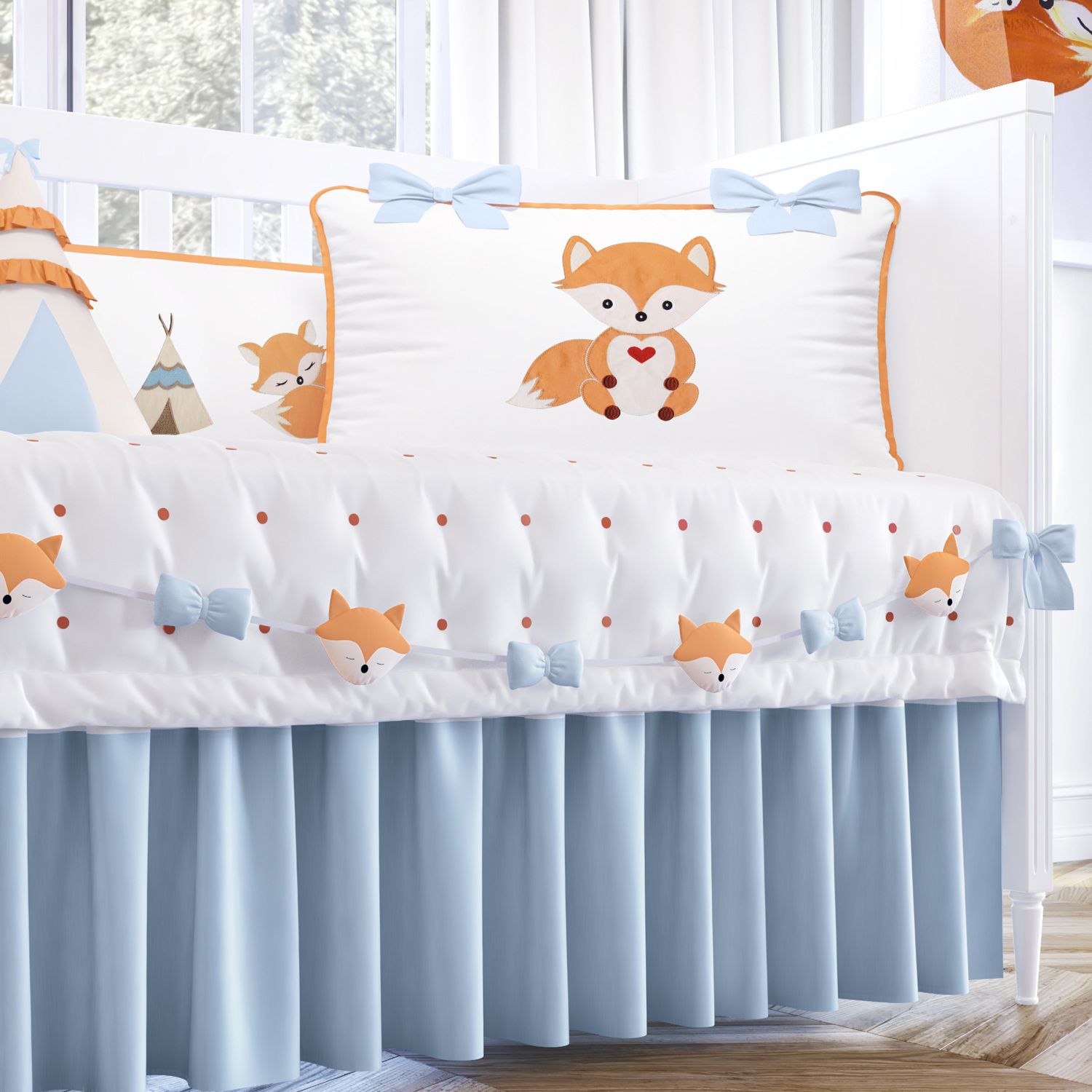 Varal de Berço Raposinha 1,30m