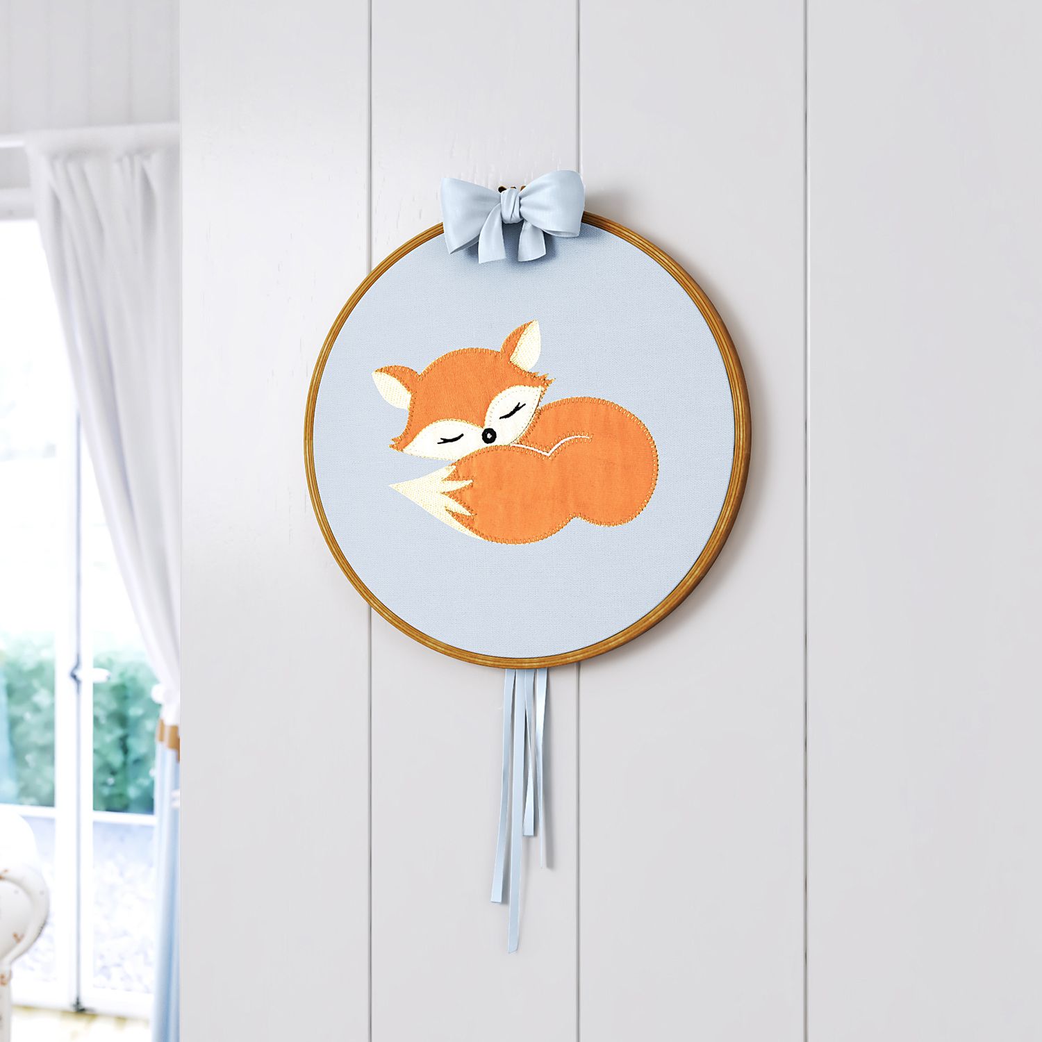 Quadro Bastidor Raposa