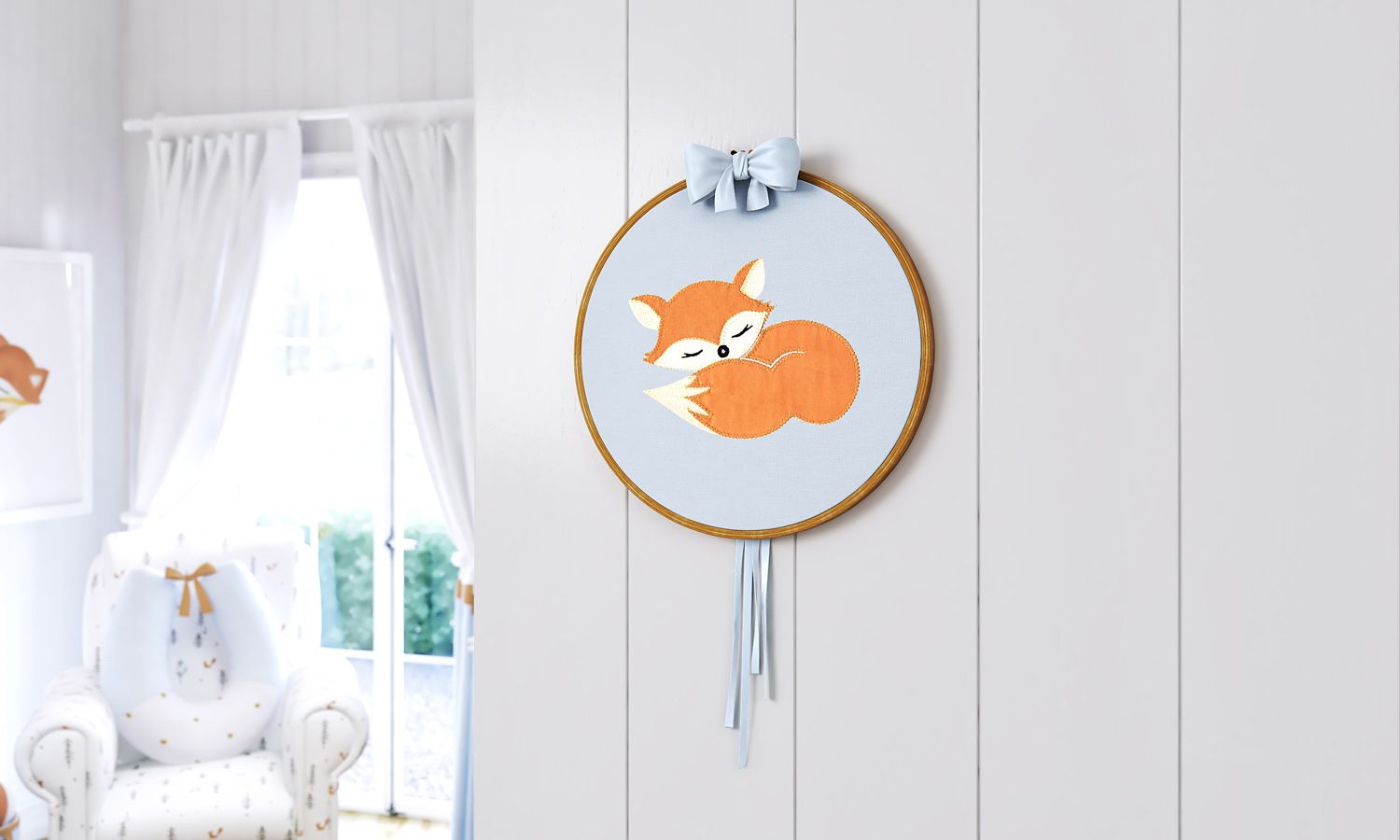 Quadro Bastidor Raposa