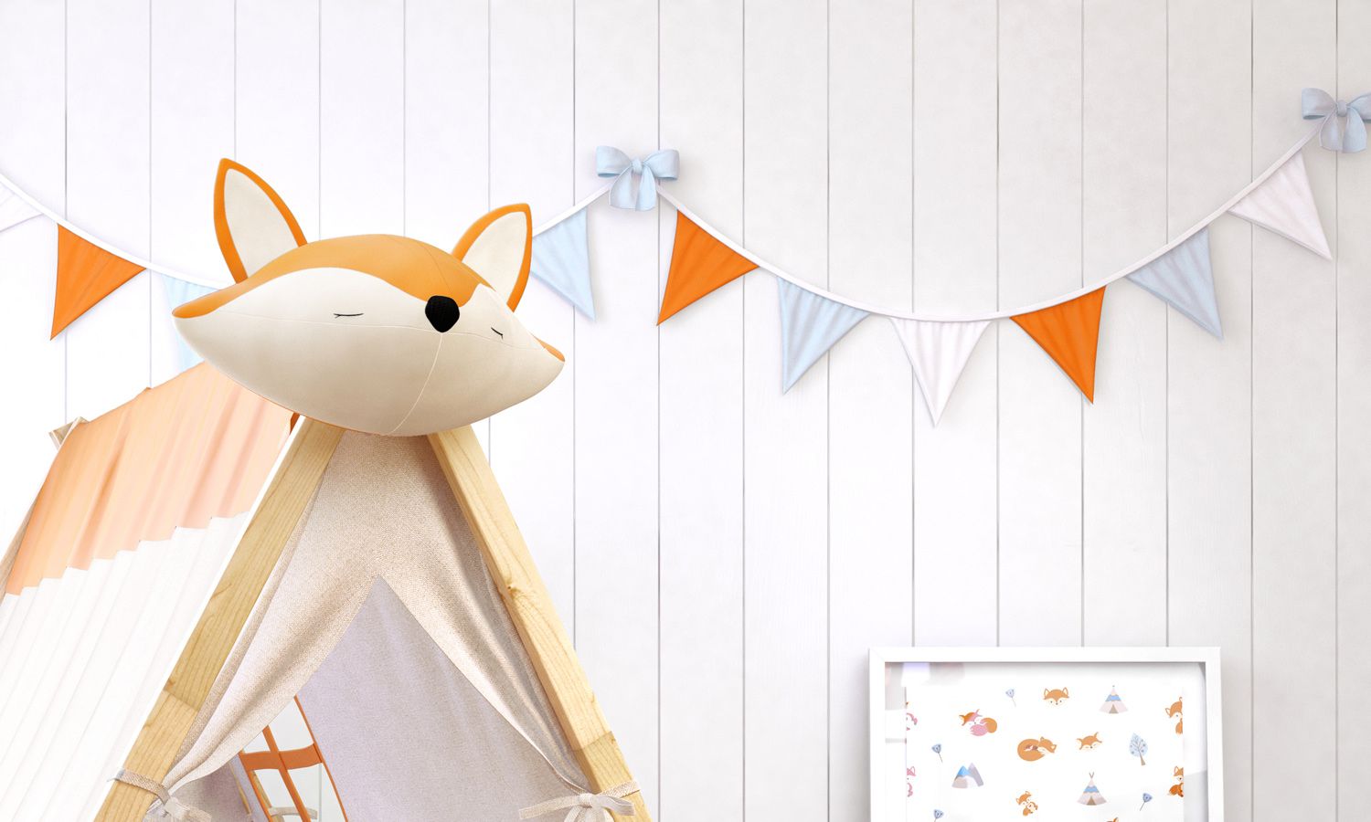 Cabeça da Raposa Laranja