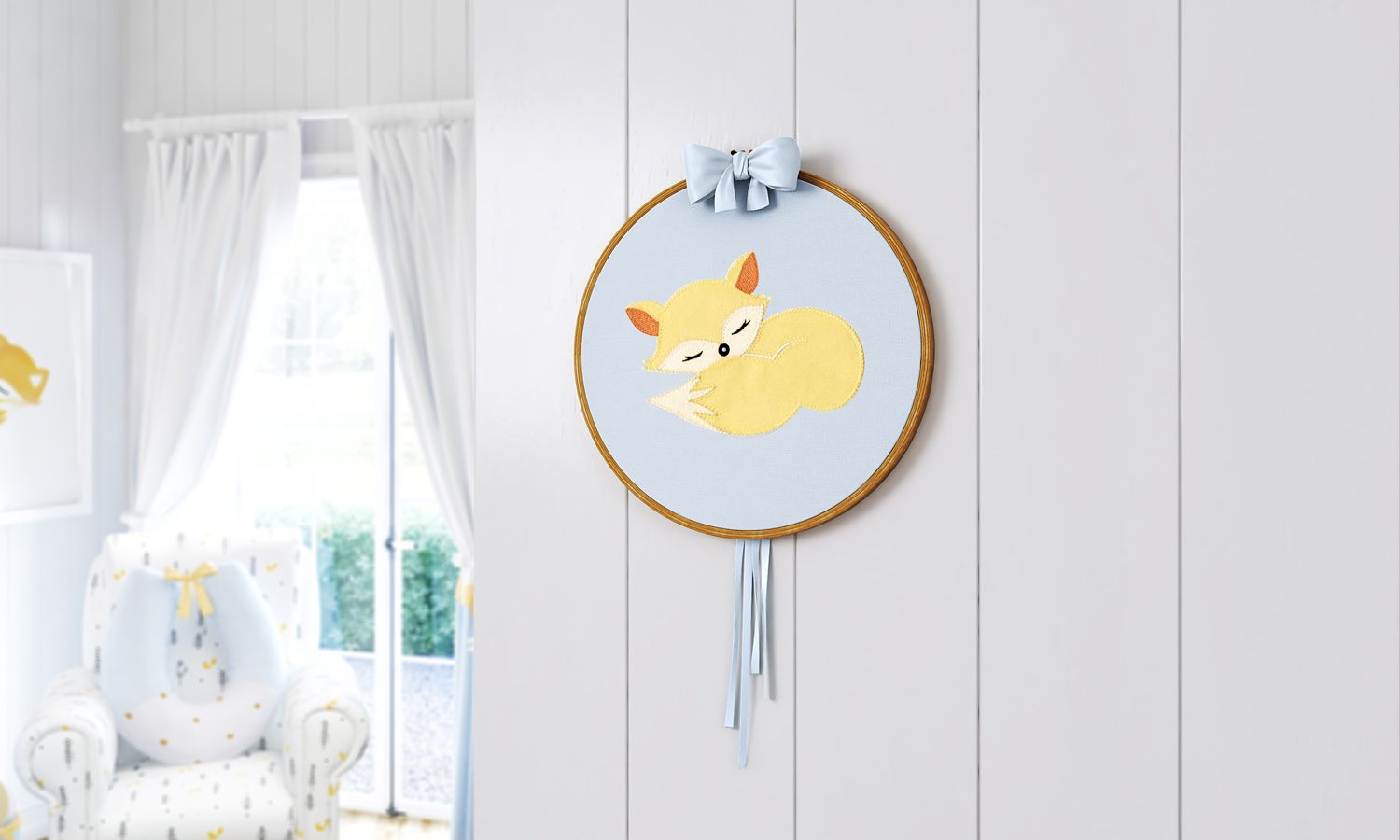 Quadro Bastidor Raposa