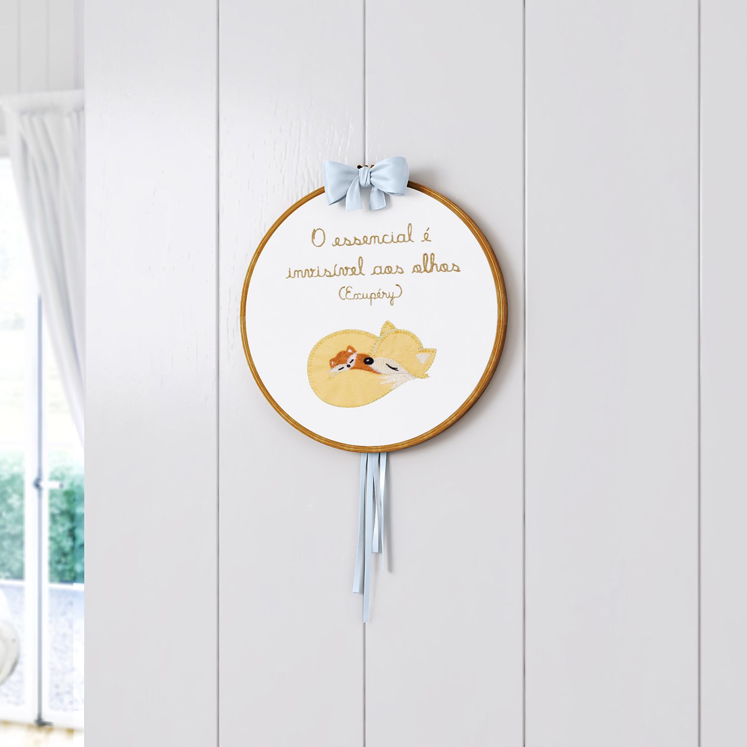 Quadro Bastidor Raposinha