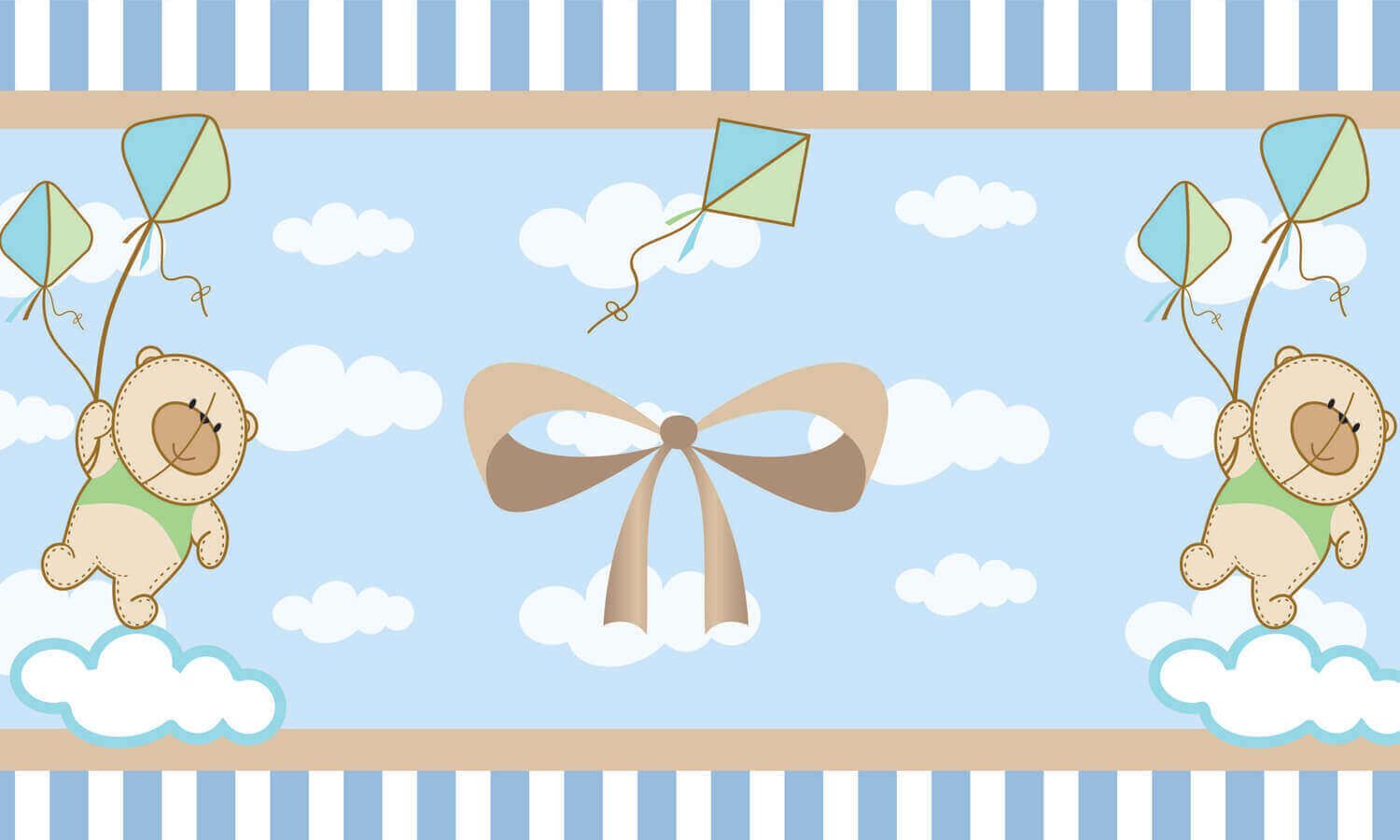 Faixa Adesiva de Parede Nino e a Pipa