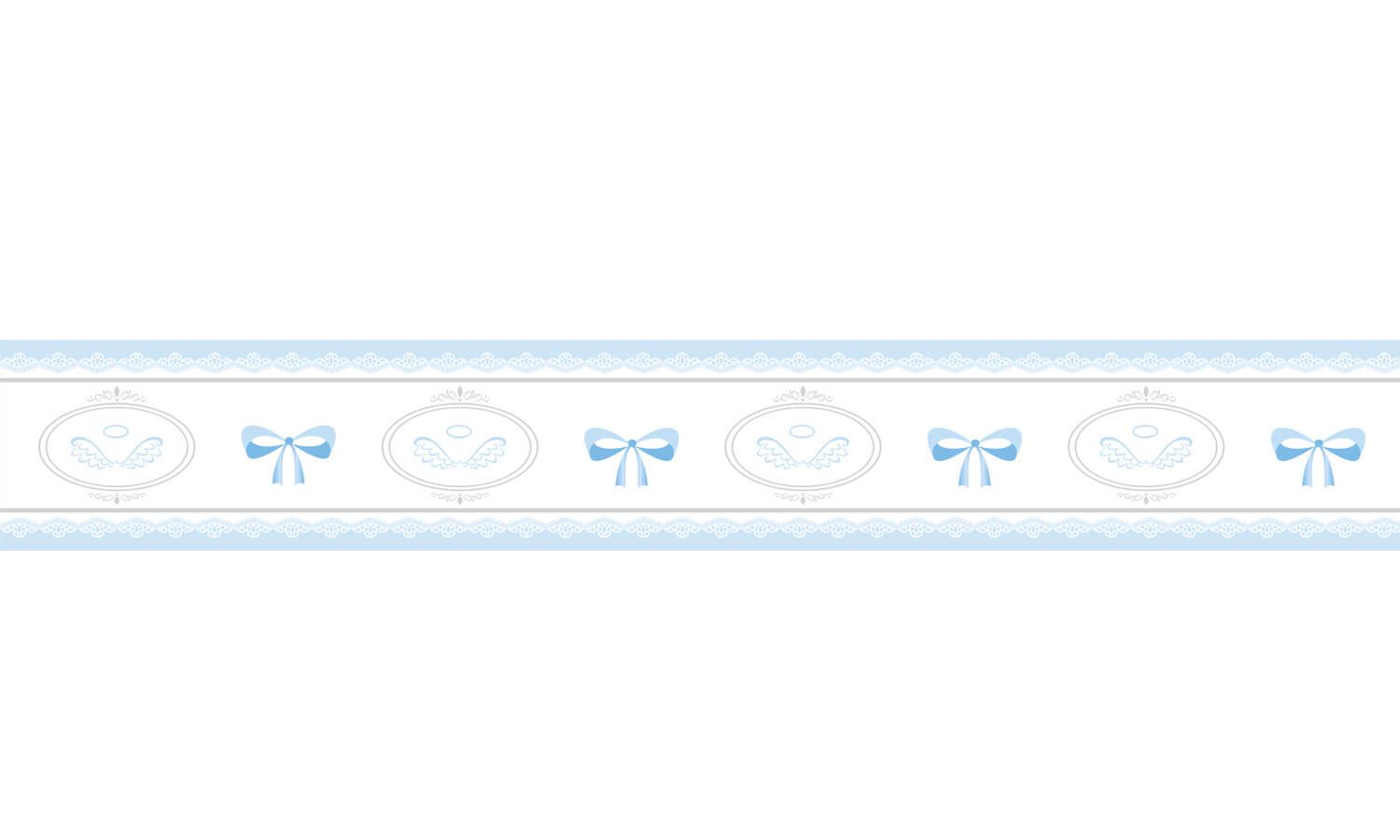 Faixa Adesiva de Parede Anjo Rosa