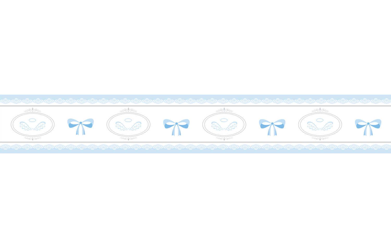 Faixa Adesiva de Parede Anjo Rosa