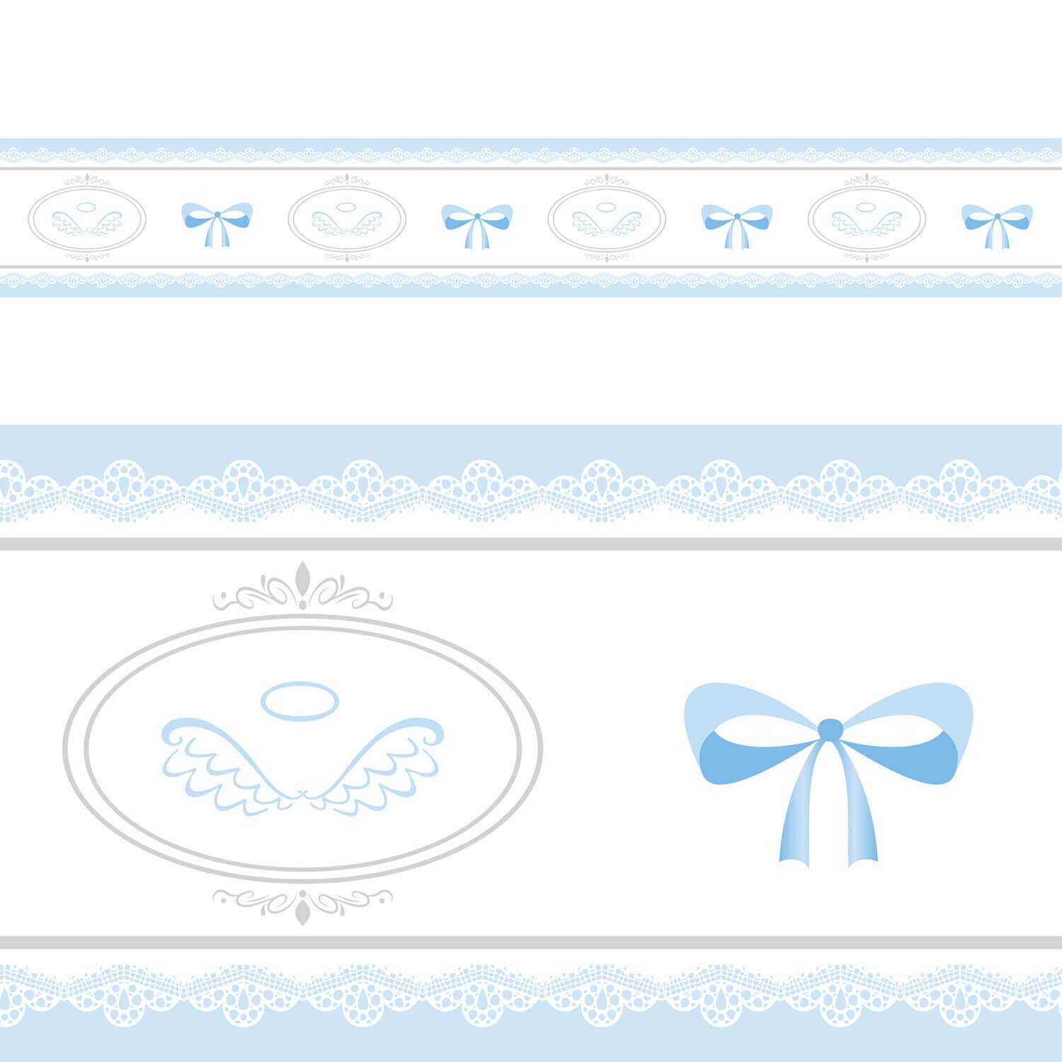 Faixa Adesiva de Parede Anjo Rosa