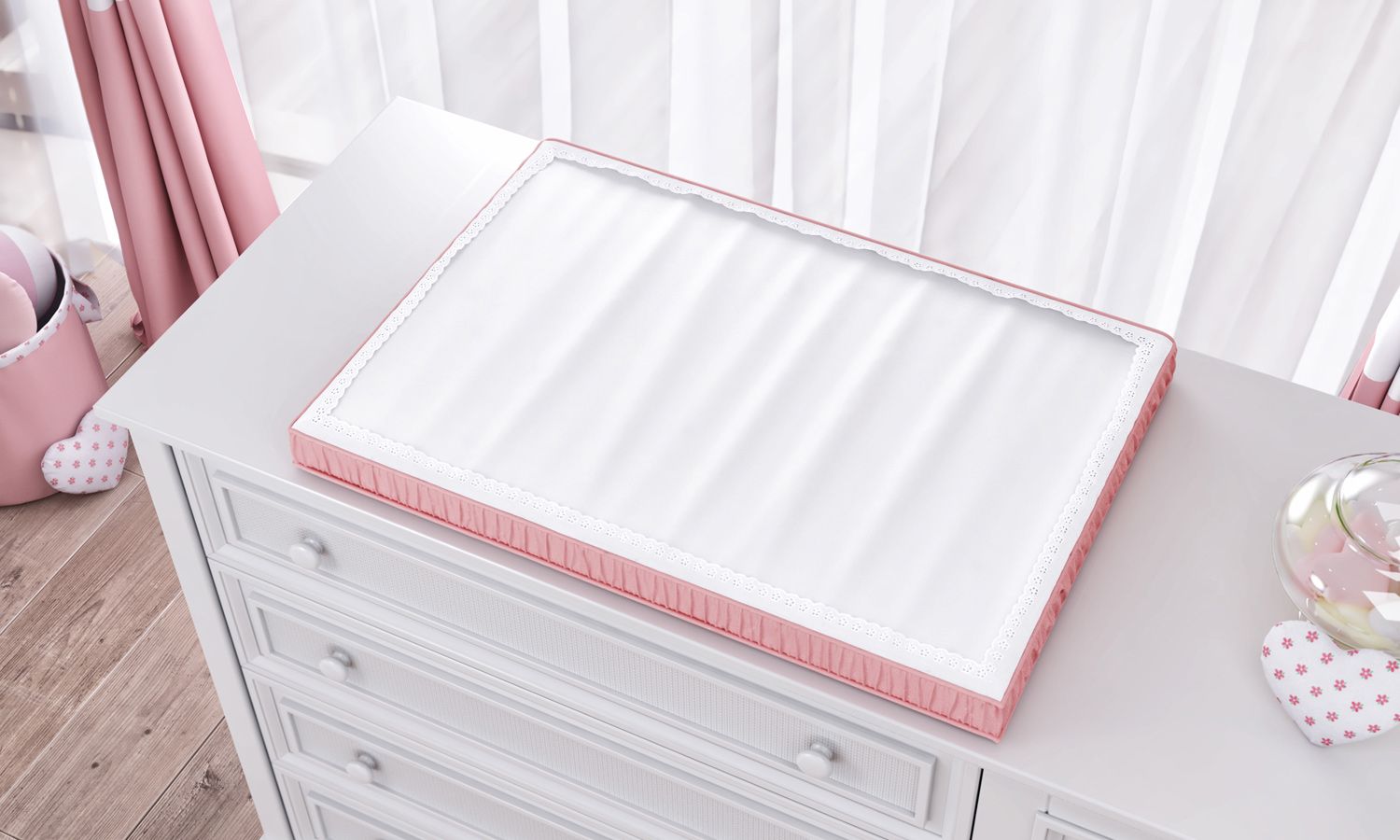 Trocador de Fraldas Sophia Rosé