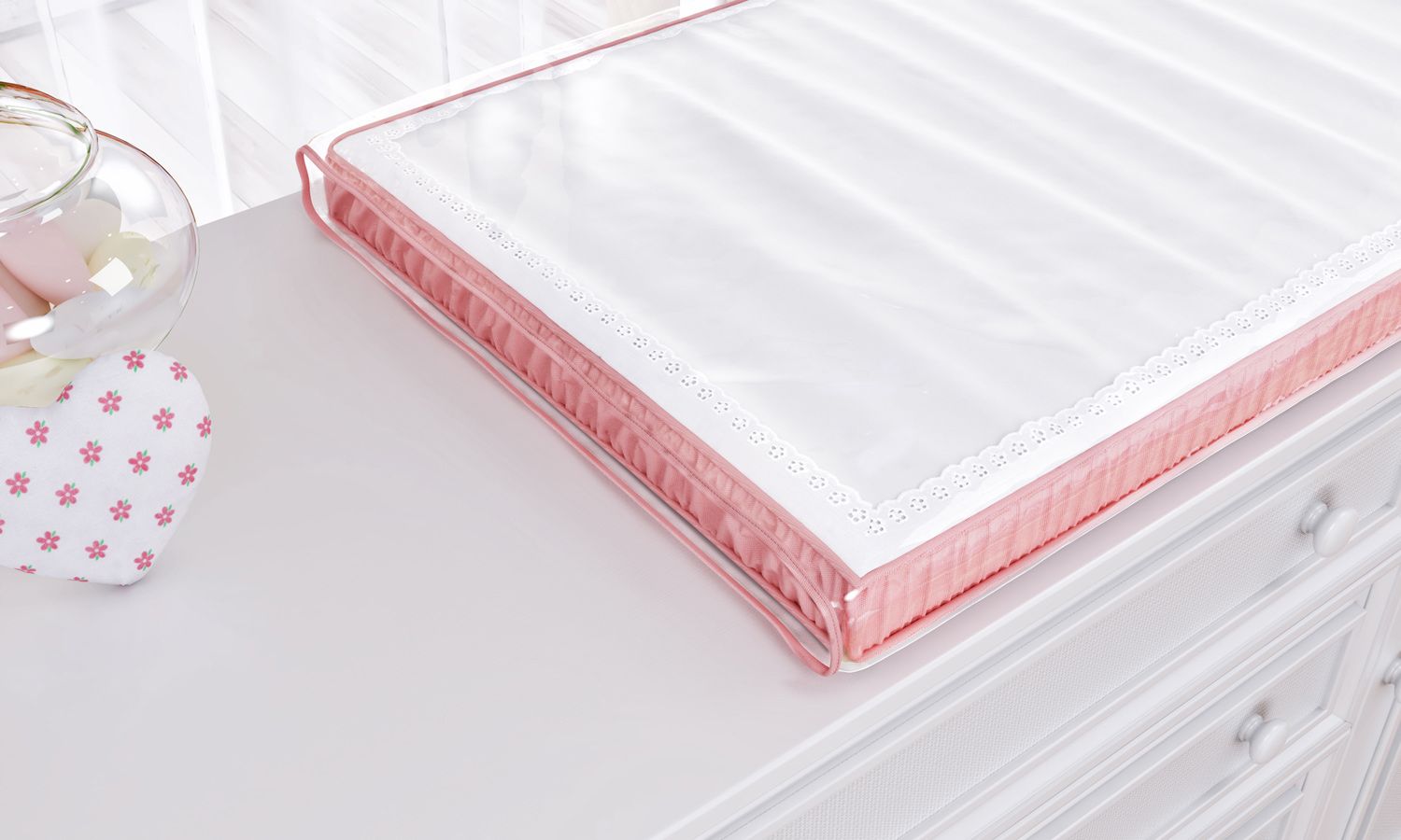 Trocador de Fraldas Sophia Rosé